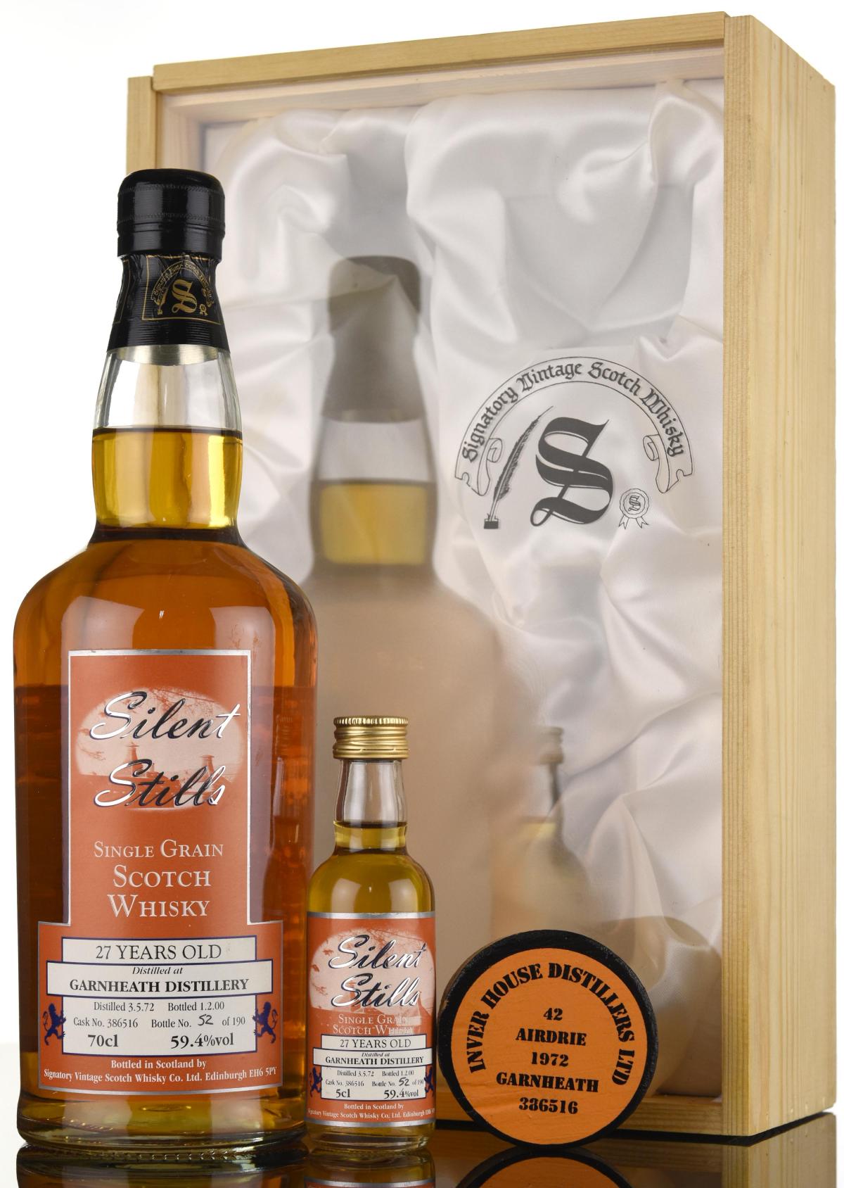 Garnheath 1972-2000 - 27 Year Old - Signatory Silent Stills & Miniature