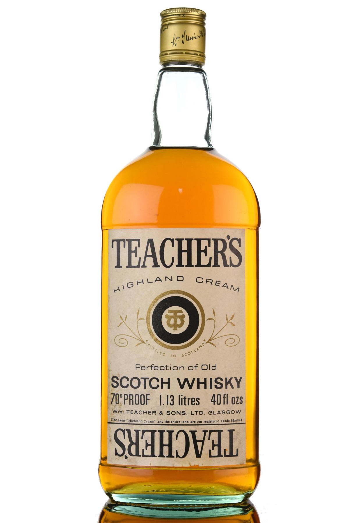 Teachers 1.13 Litres - 1970s