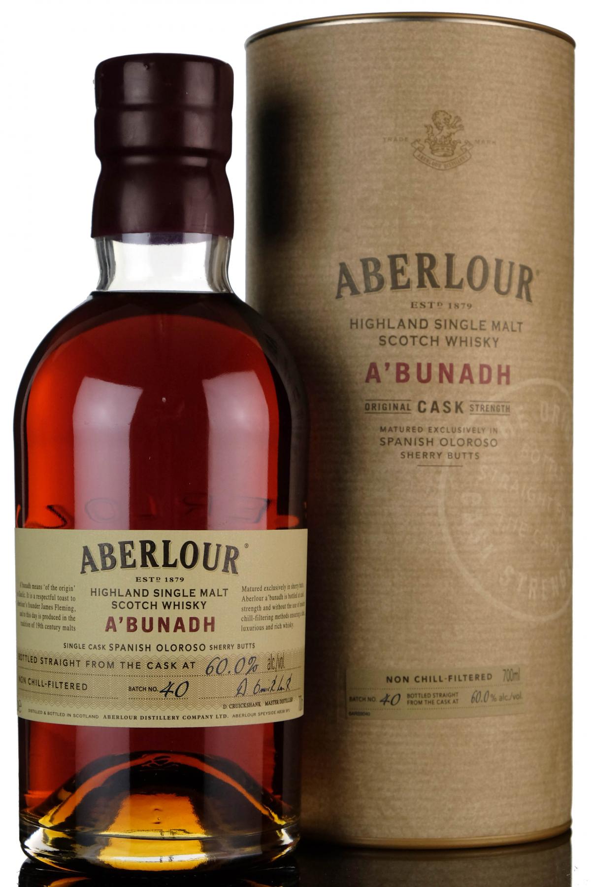 Aberlour Abunadh - Batch 40