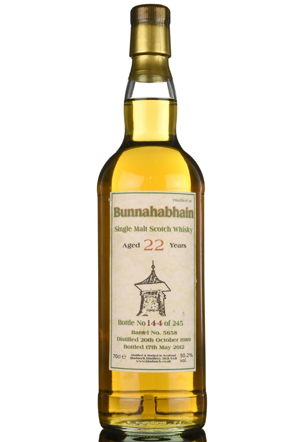 Bunnahabhain 19892012  22 Year Old  Bladnoch Forum