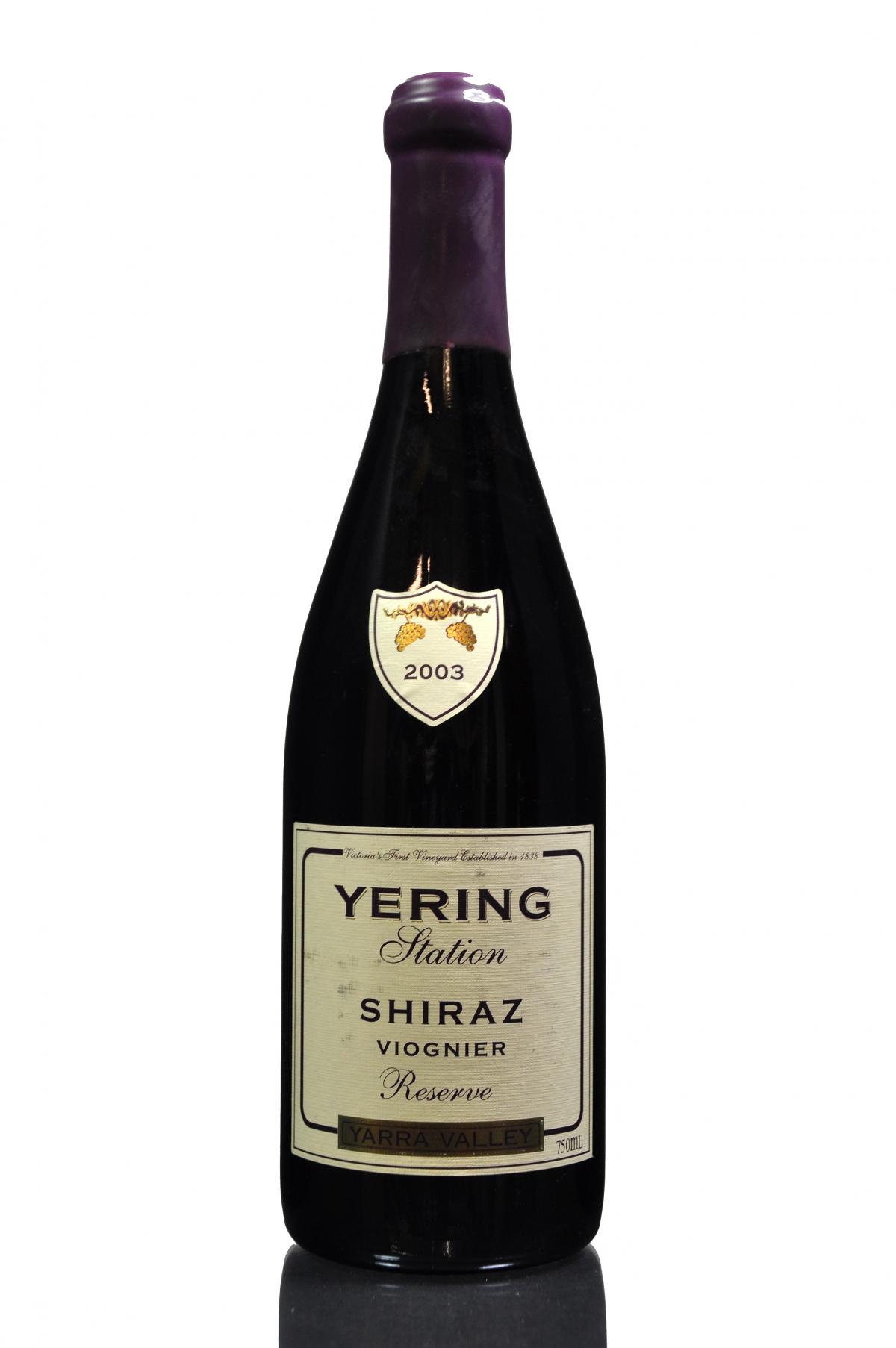 Yering Station Shiraz 2003