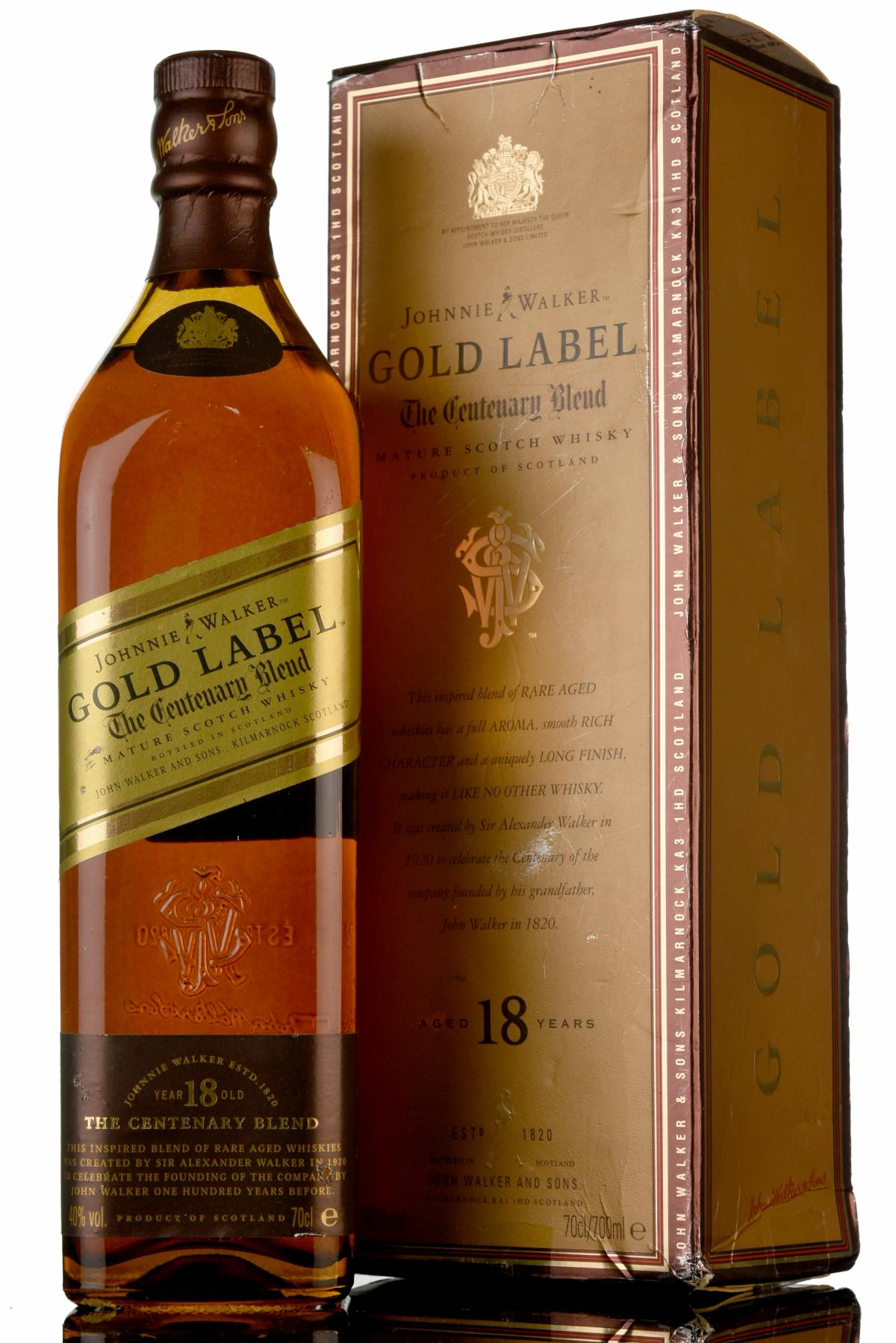 Johnnie Walker Gold Label - 18 Year Old - Centenary Blend