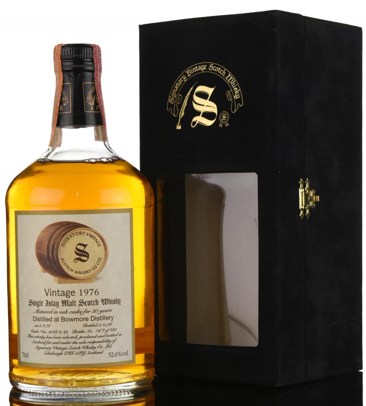 Bowmore 19761996  20 Year Old  Signatory Vintage