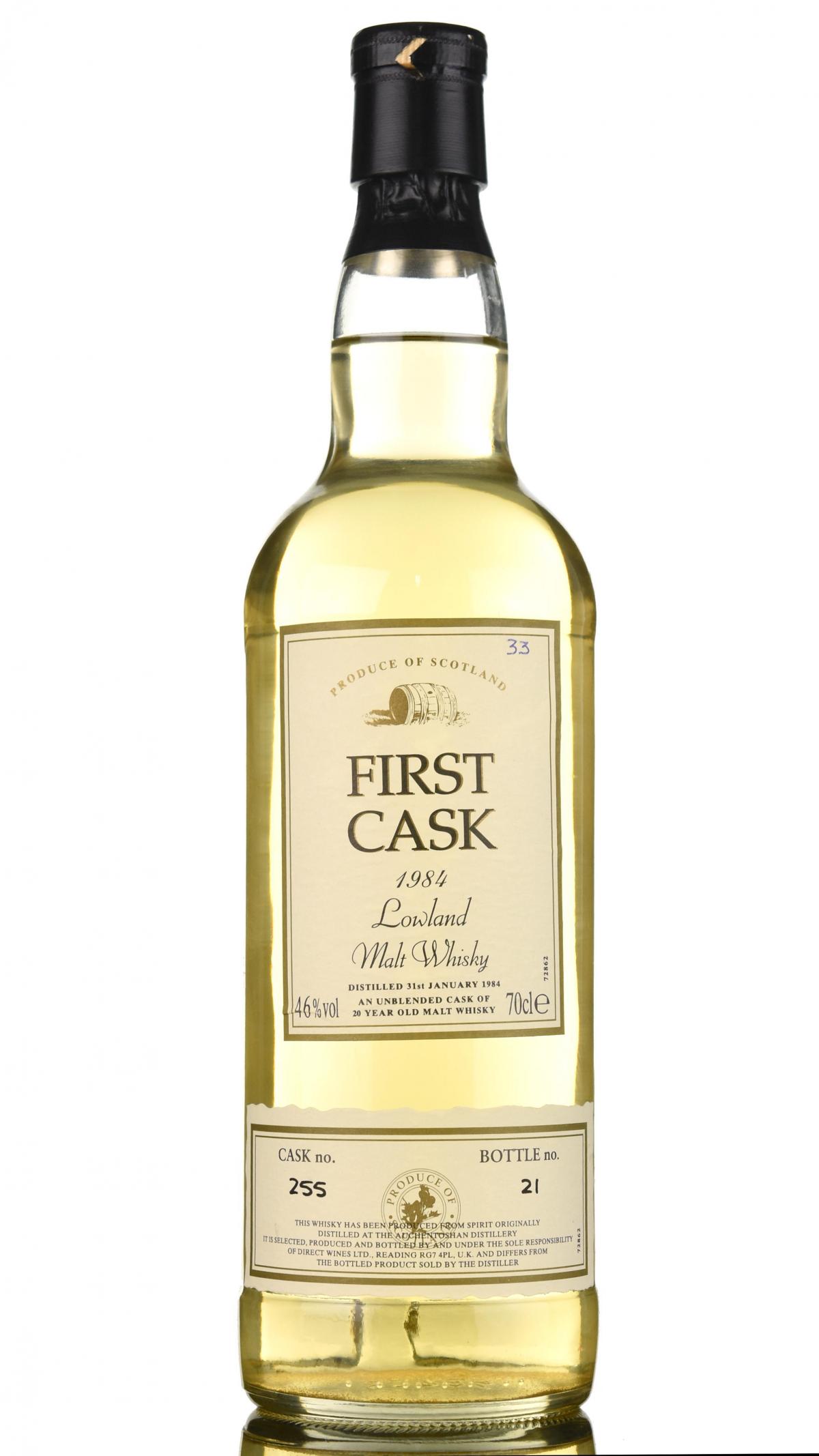 Auchentoshan 1984 - 20 Year Old - First Cask 255