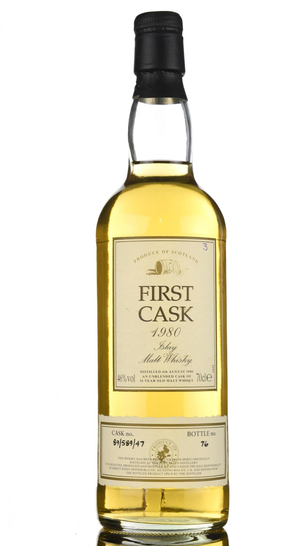 Port Ellen 1980 - 16 Year Old - First Cask 89/589/47