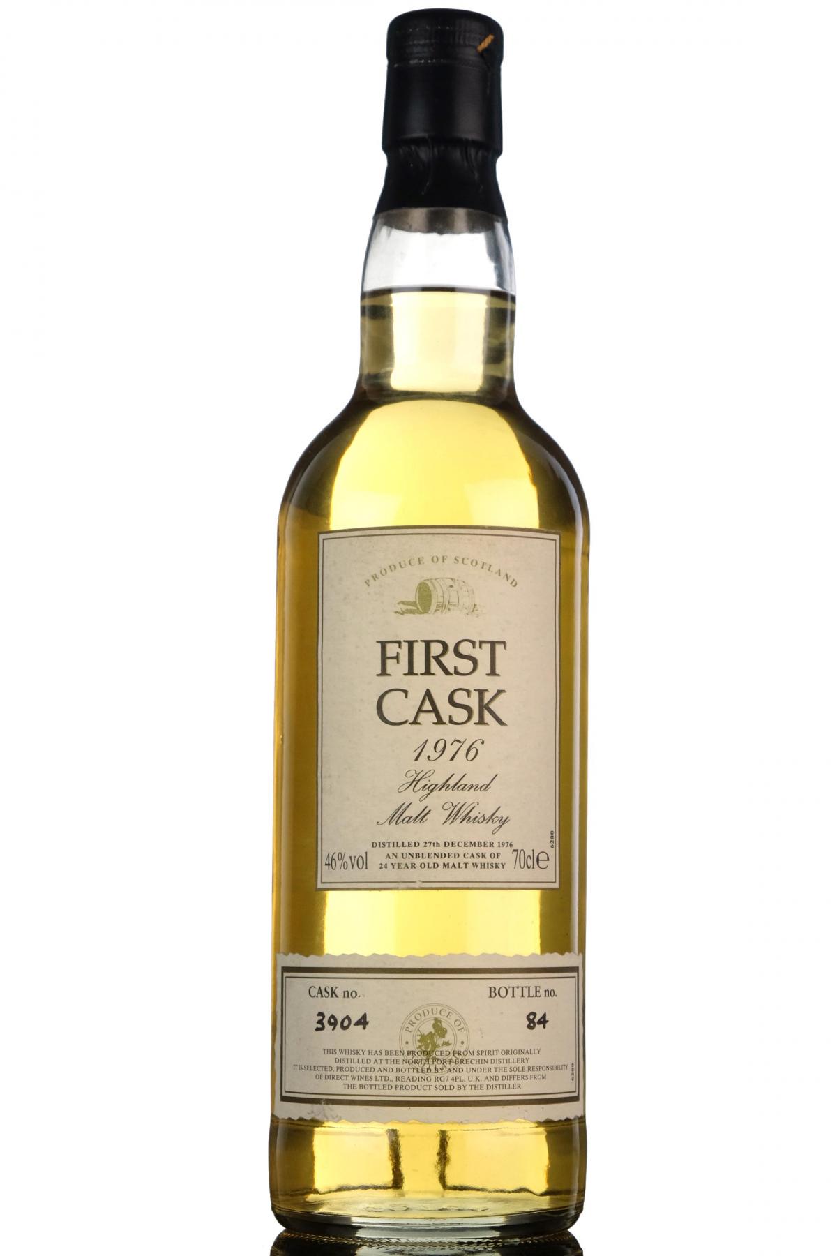 North Port Brechin 1976  24 Year Old  First Cask 3904