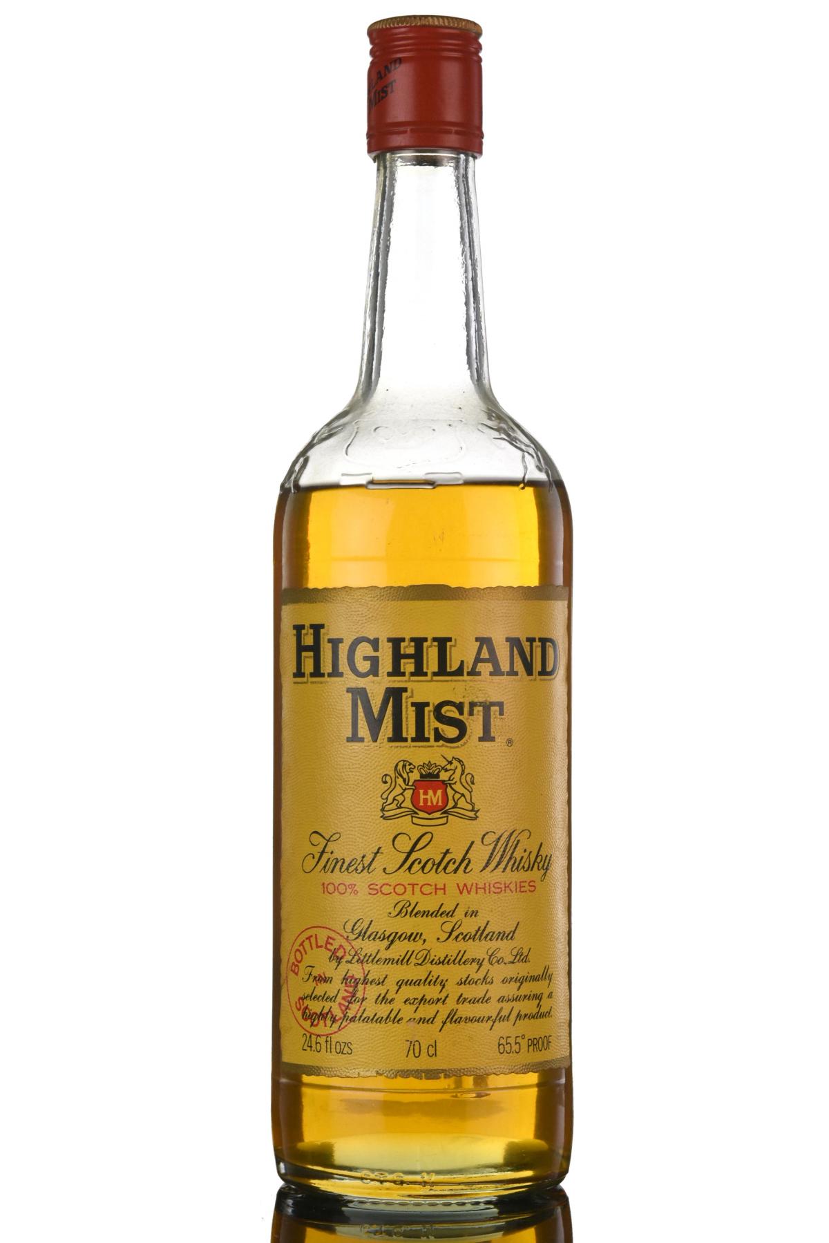 Highland Mist - Littlemill Distillery - Late 1970s