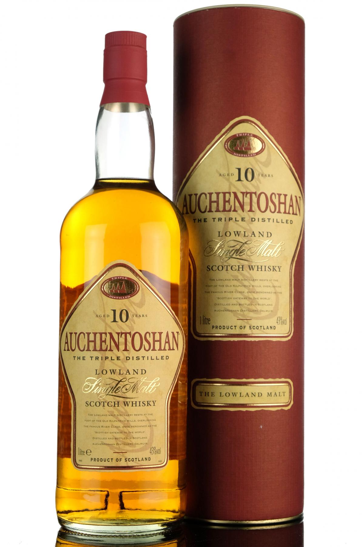 Auchentoshan 10 Year Old - 1 Litre