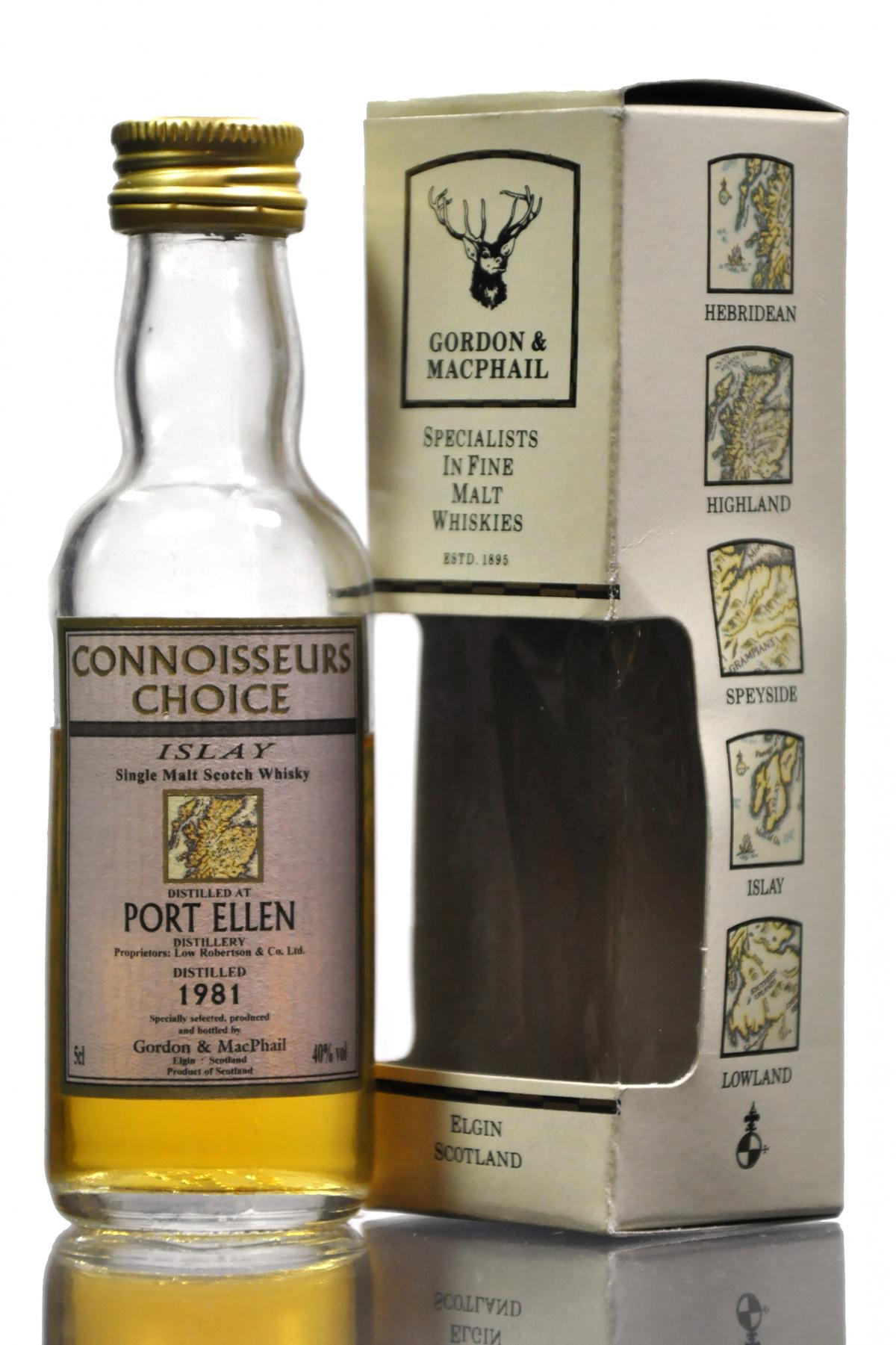 Port Ellen 1981- Connoisseurs Choice