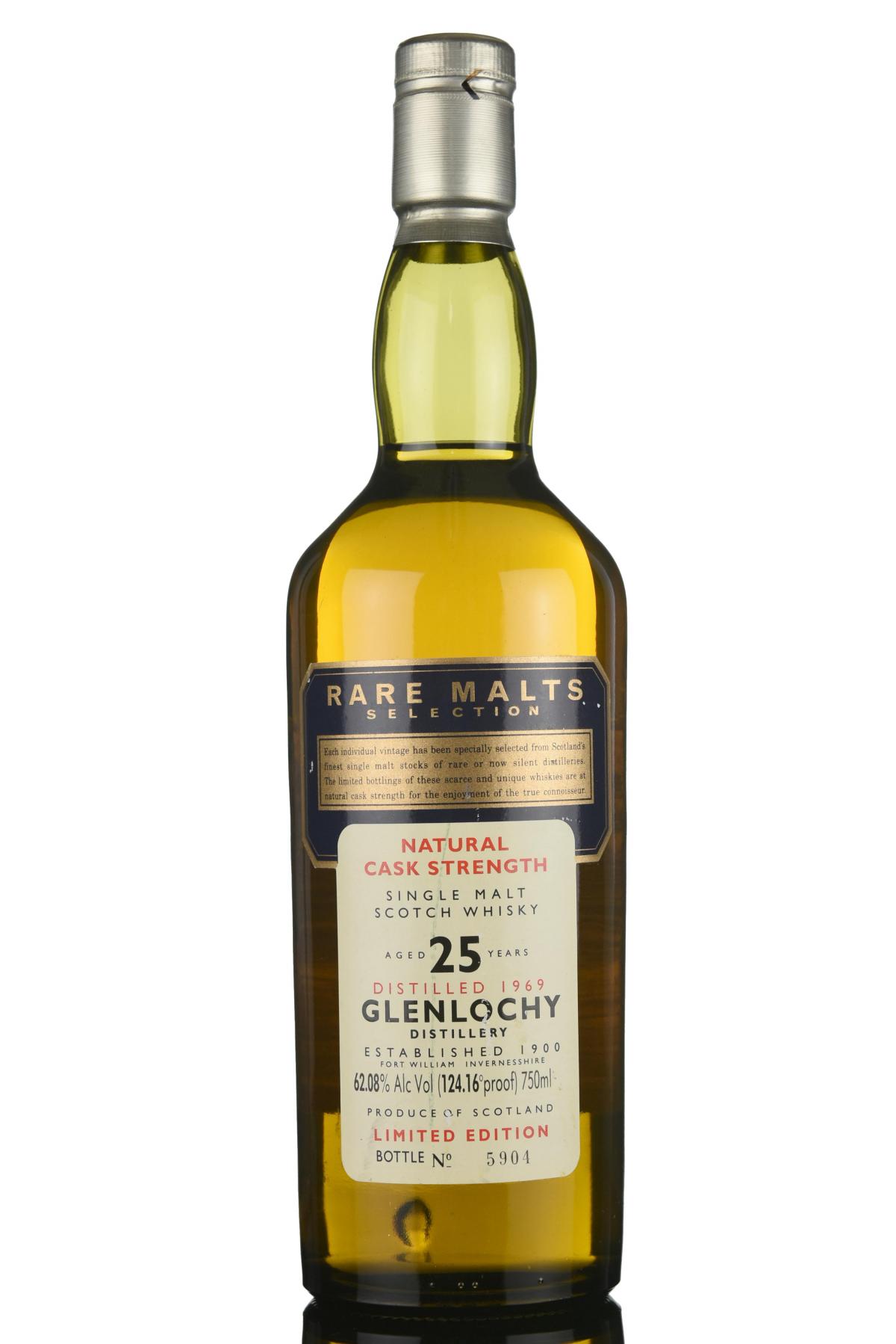Glenlochy 1969 - 25 Year Old - Rare Malts 62.08% - USA