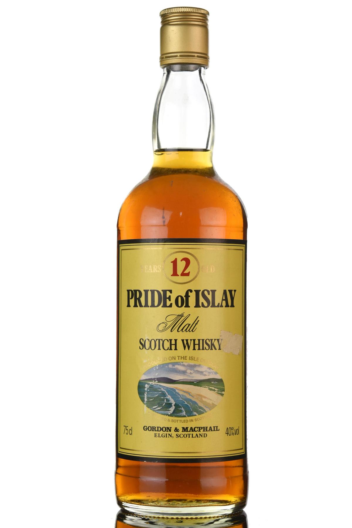 Pride Of Islay 12 Year Old  Gordon  MacPhail  1980s