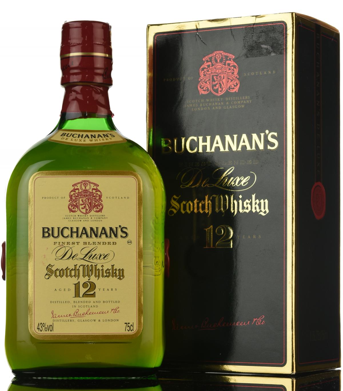 Buchanans 12 Year Old - 1980s