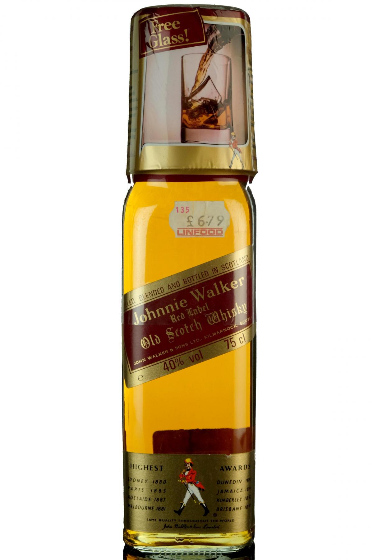 Johnnie Walker Red Label - 1980s