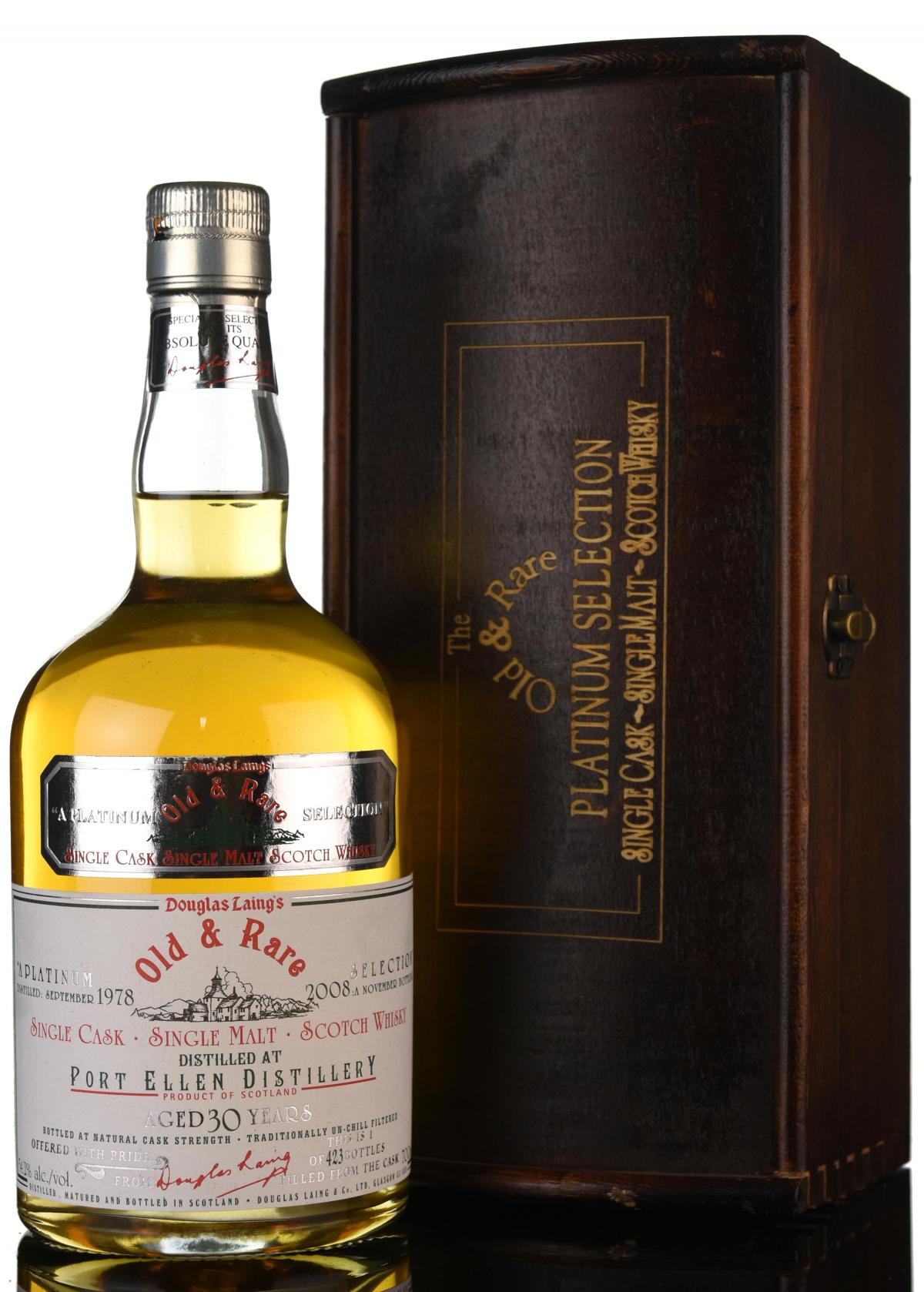 Port Ellen 19782008 30 Year Old Douglas Laing Old Rare Platinum Selection