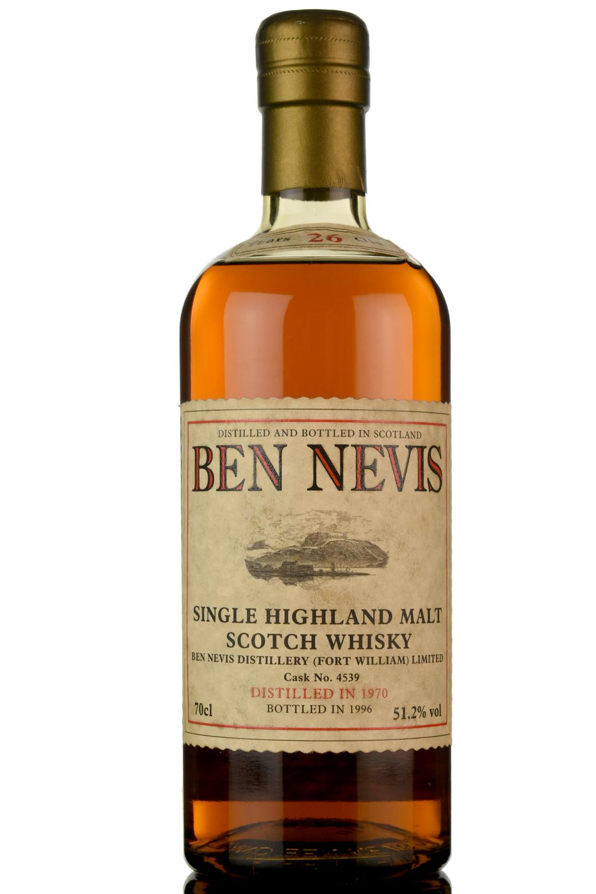 Ben Nevis 1970-1996 - 26 Year Old