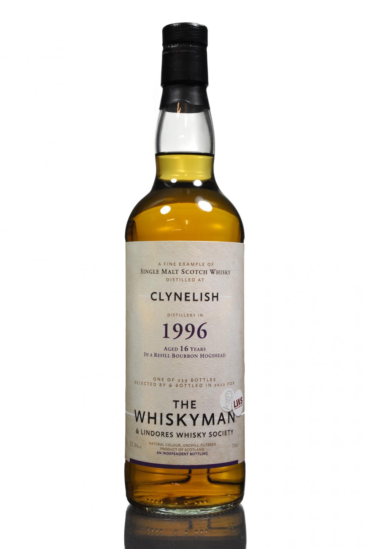 Clynelish 1996-2012 - The Whisky Man