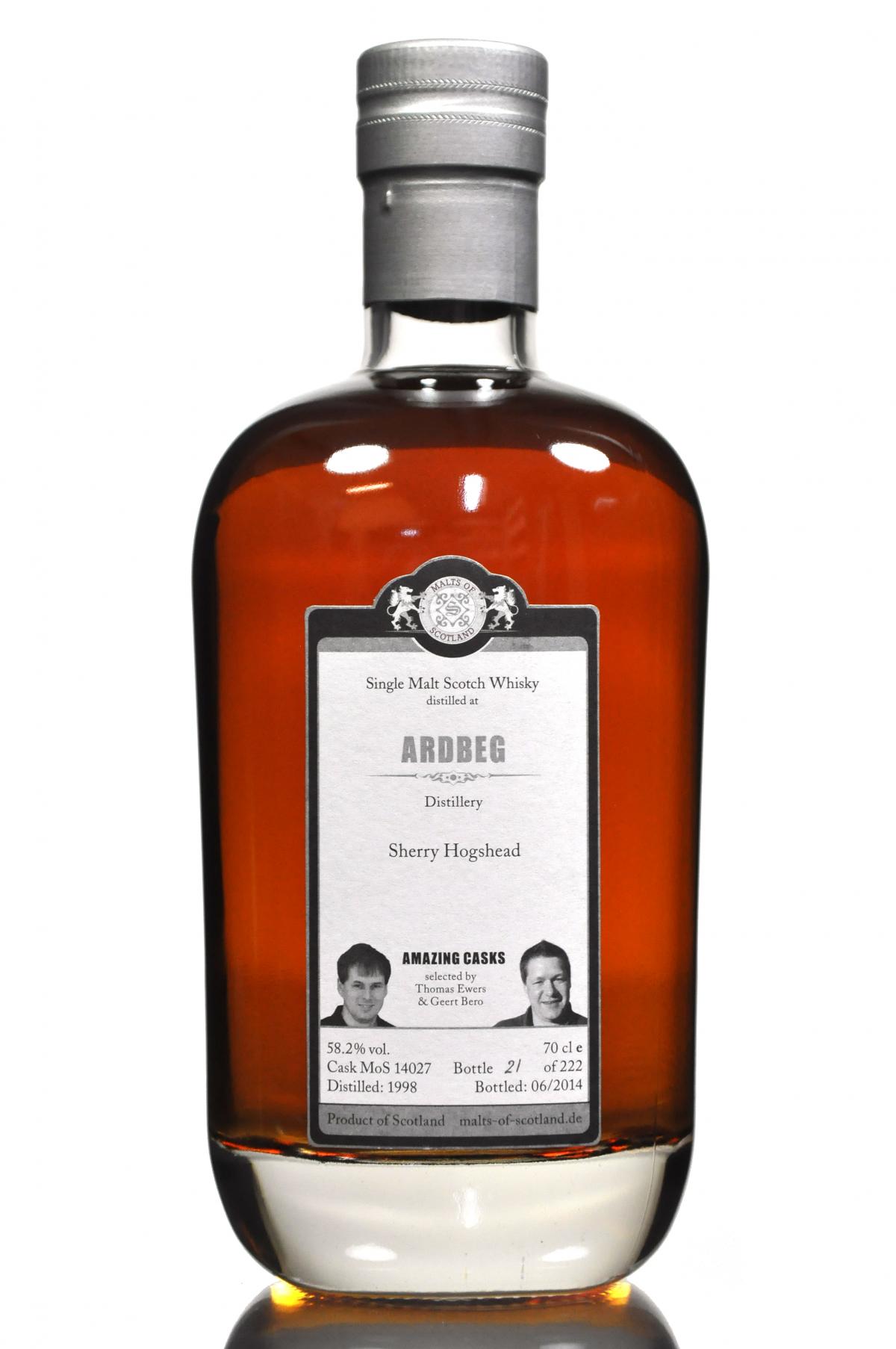 Ardbeg 1998-2014 - Malts Of Scotland