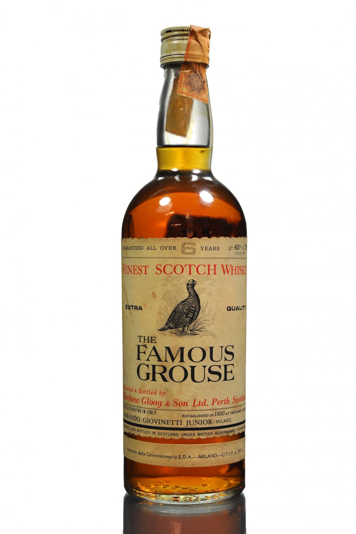 Famous Grouse 6 Year Old - Circa 1970
