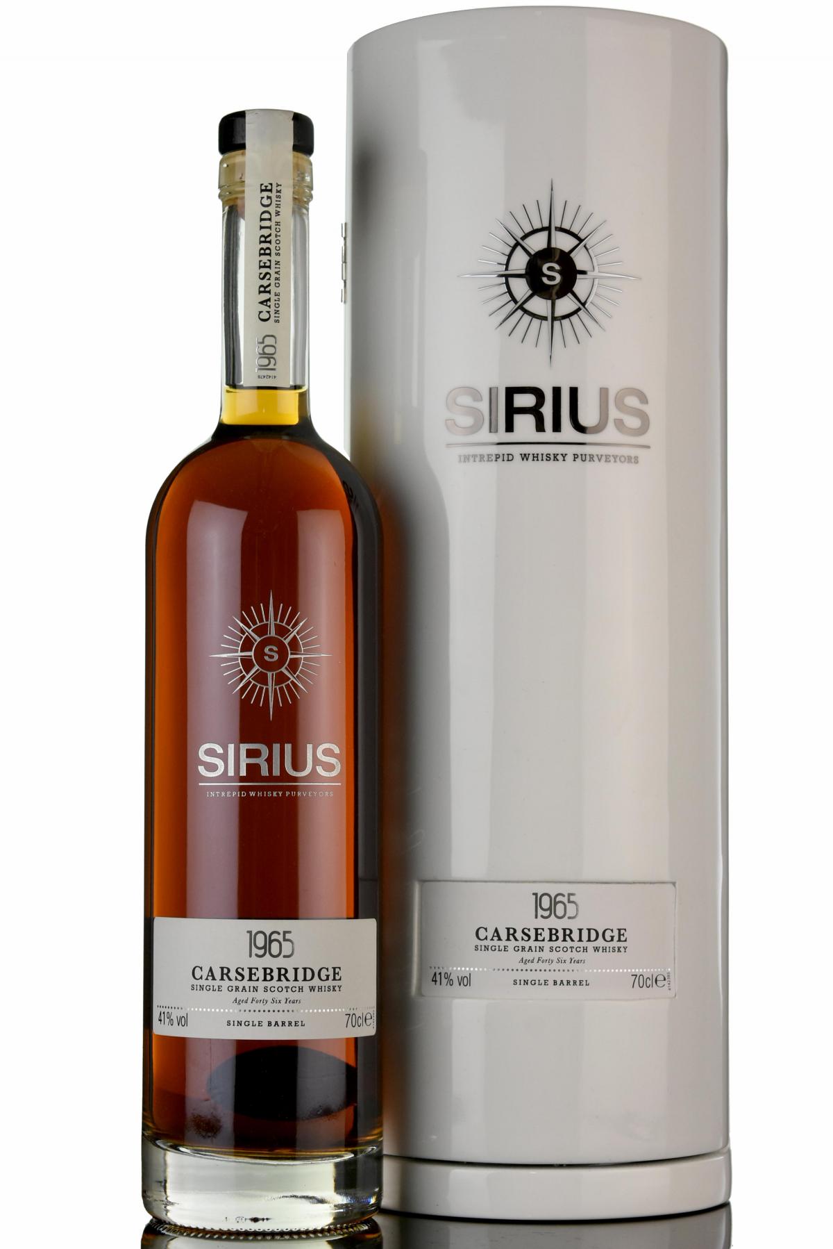 Carsebridge 1965 - 46 Year Old - Sirius Collection - 63 Bottles