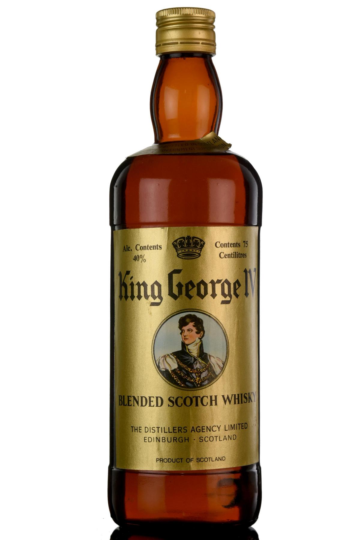 King George IV  1980s
