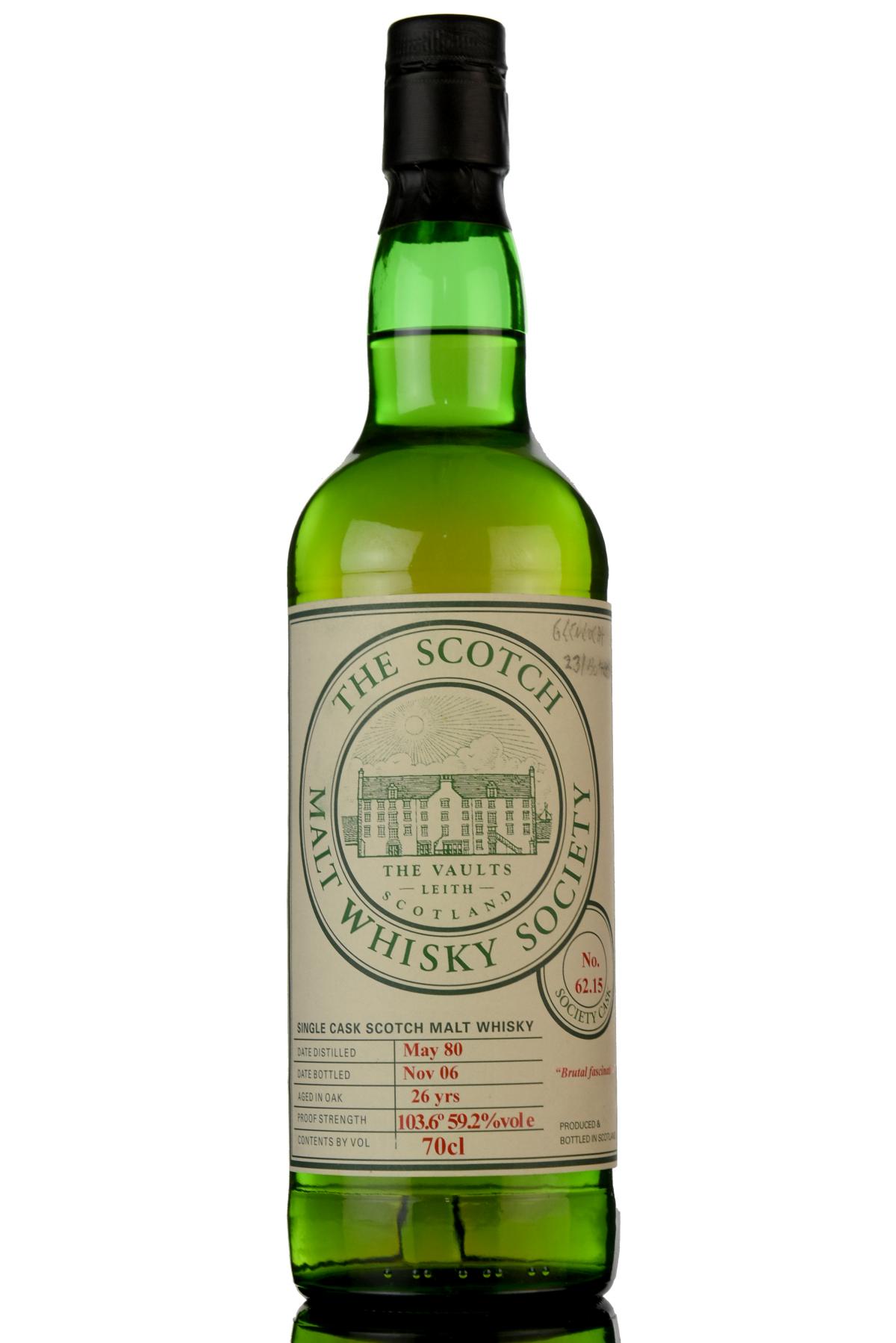 Glenlochy 1980-2006 - 26 Year Old - SMWS 62.15