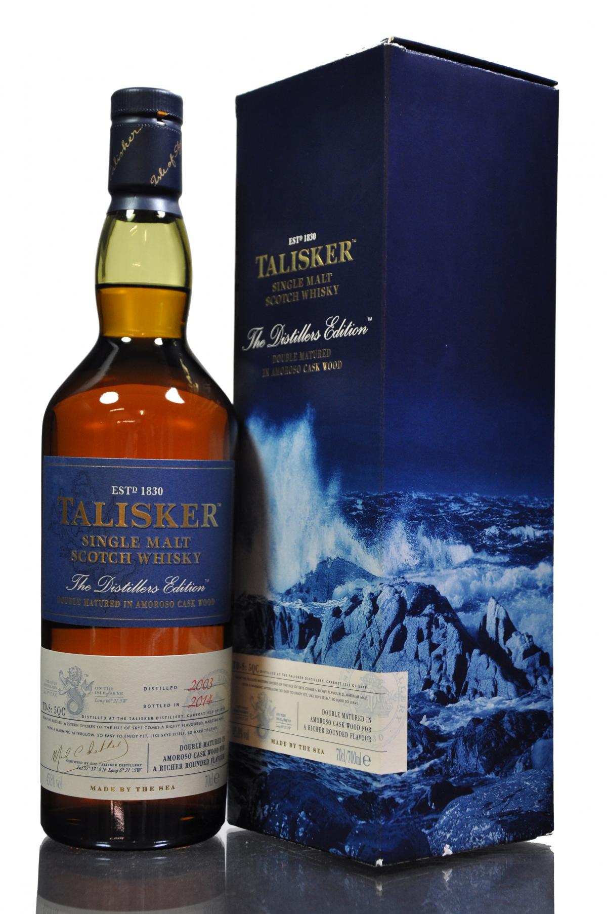 Talisker 2003-2014 Distillers Edition