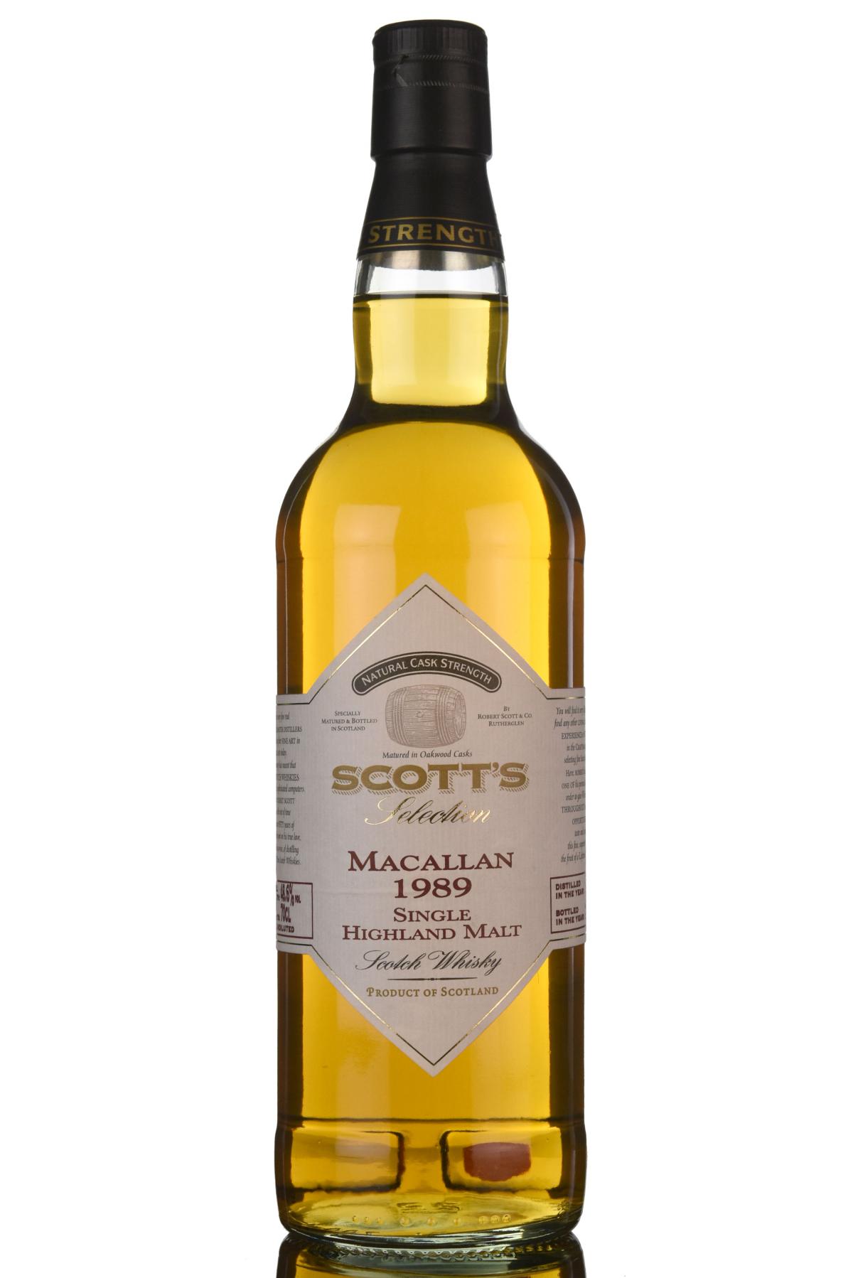Macallan 1989-2011 - Scotts Selection