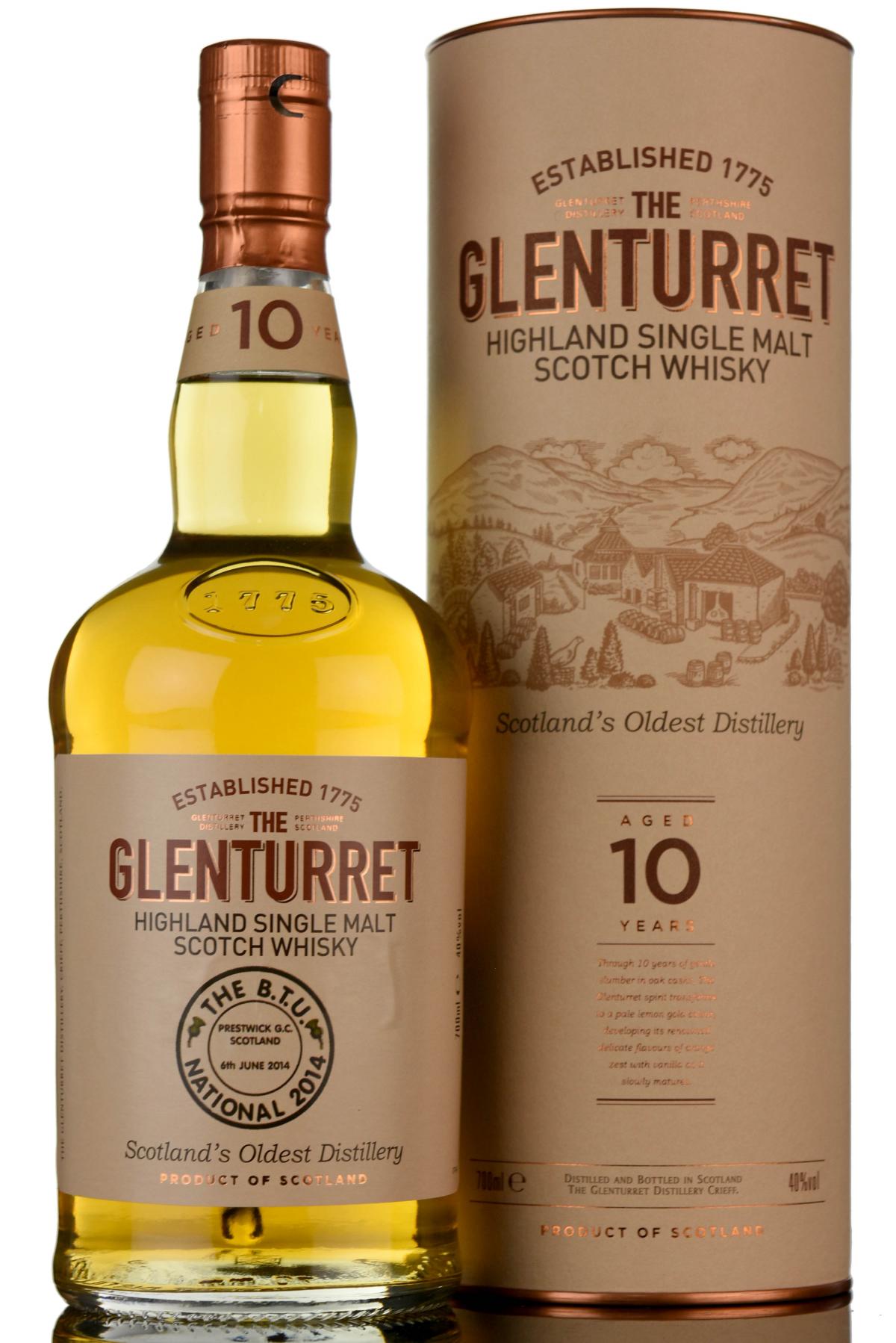 Glenturret 10 Year Old  The BTU National 2014