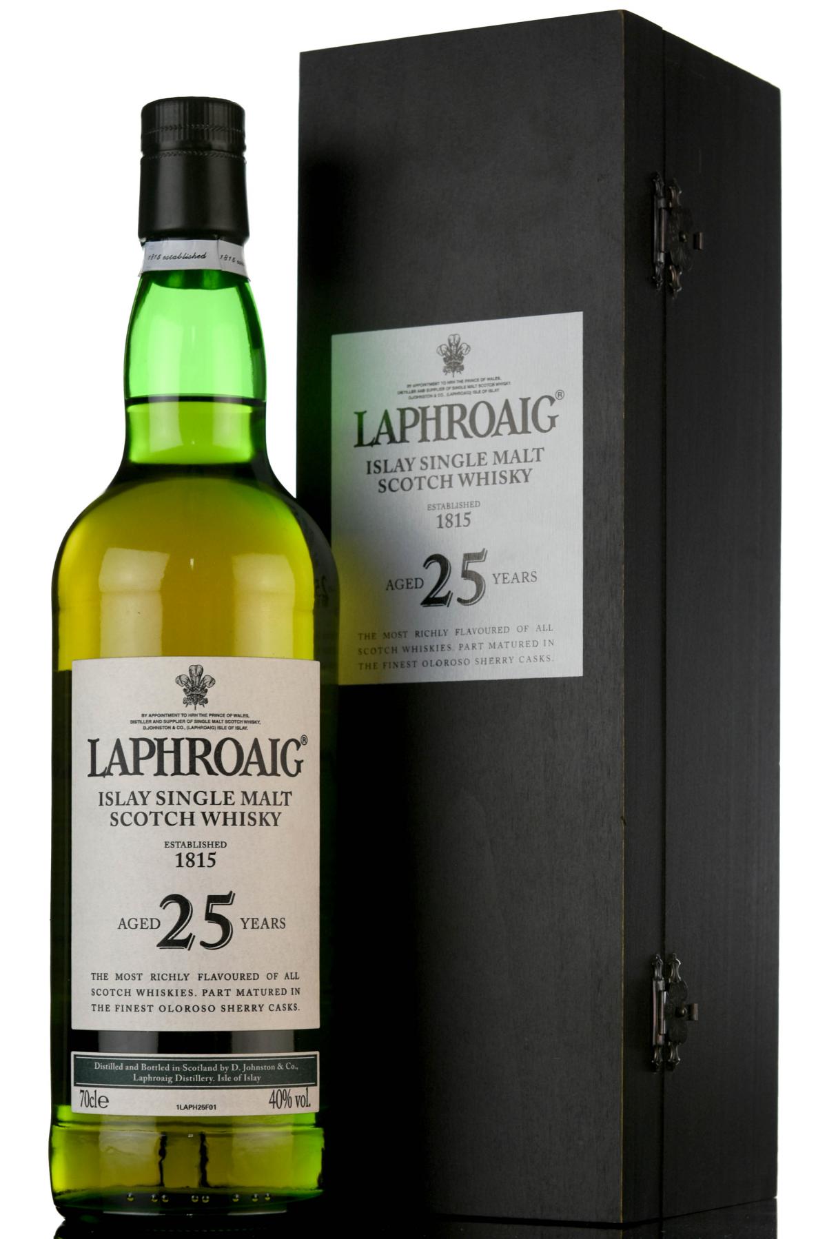 Laphroaig 25 Year Old - 2007 Release