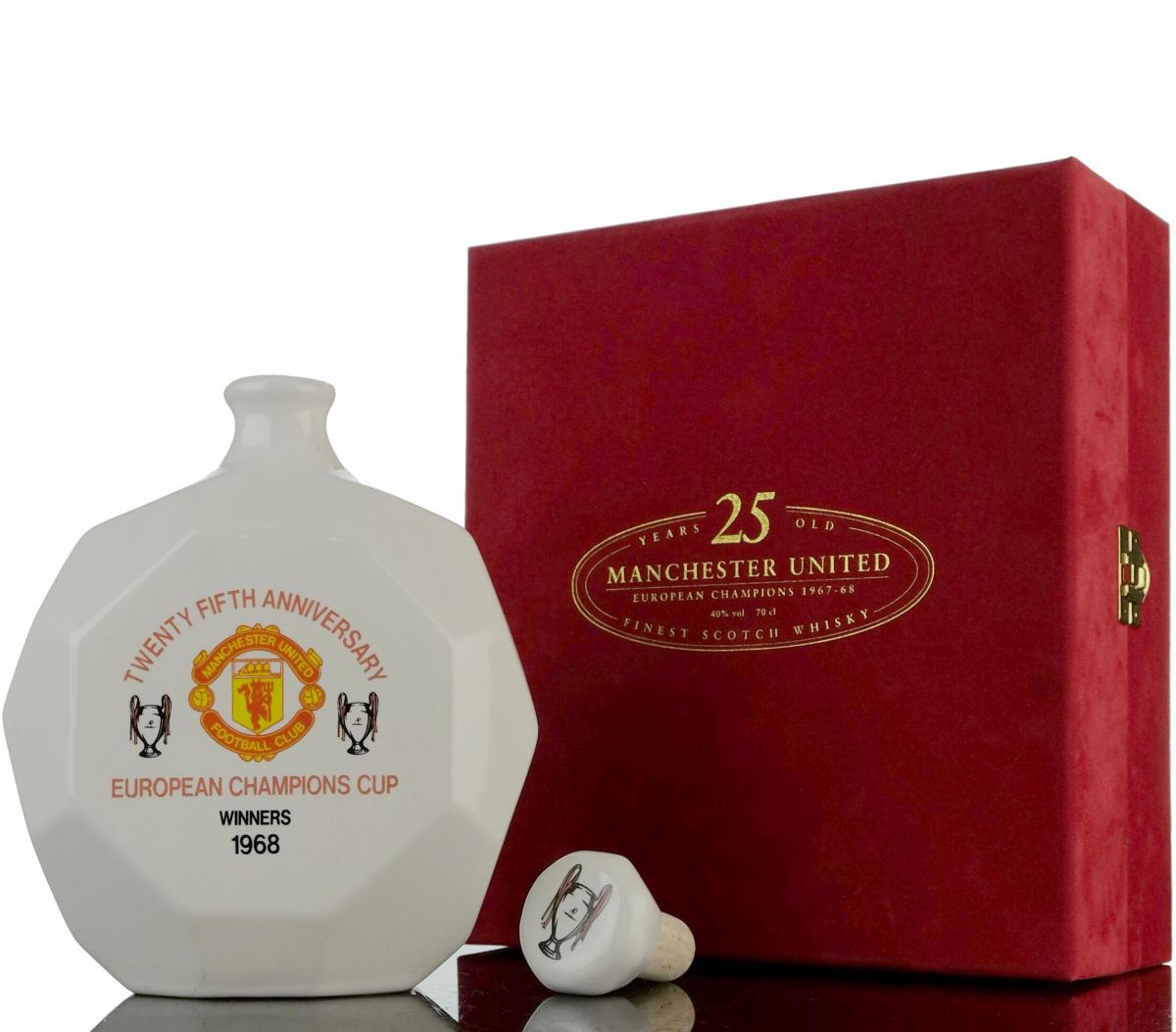 Manchester United European Champions Cup Winners 1968 Ceramic