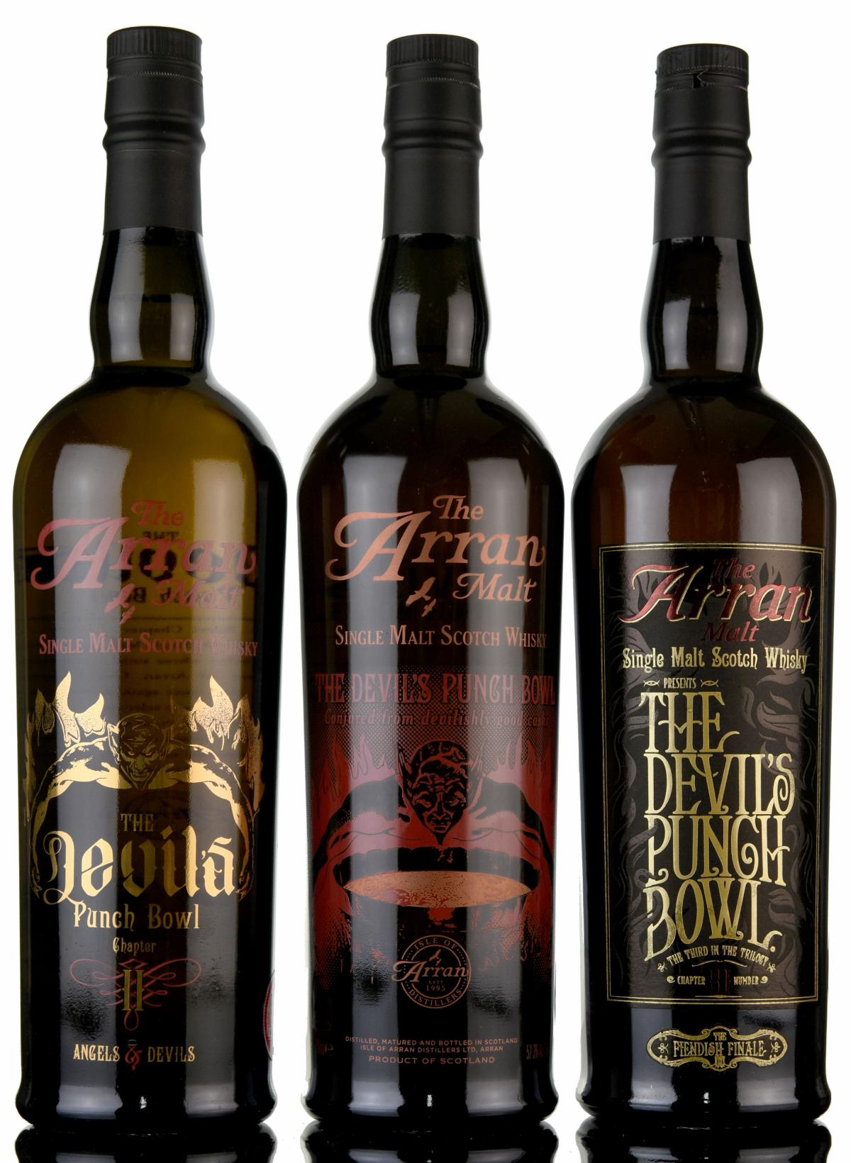 Arran Devils Punch Bowl - Full Set
