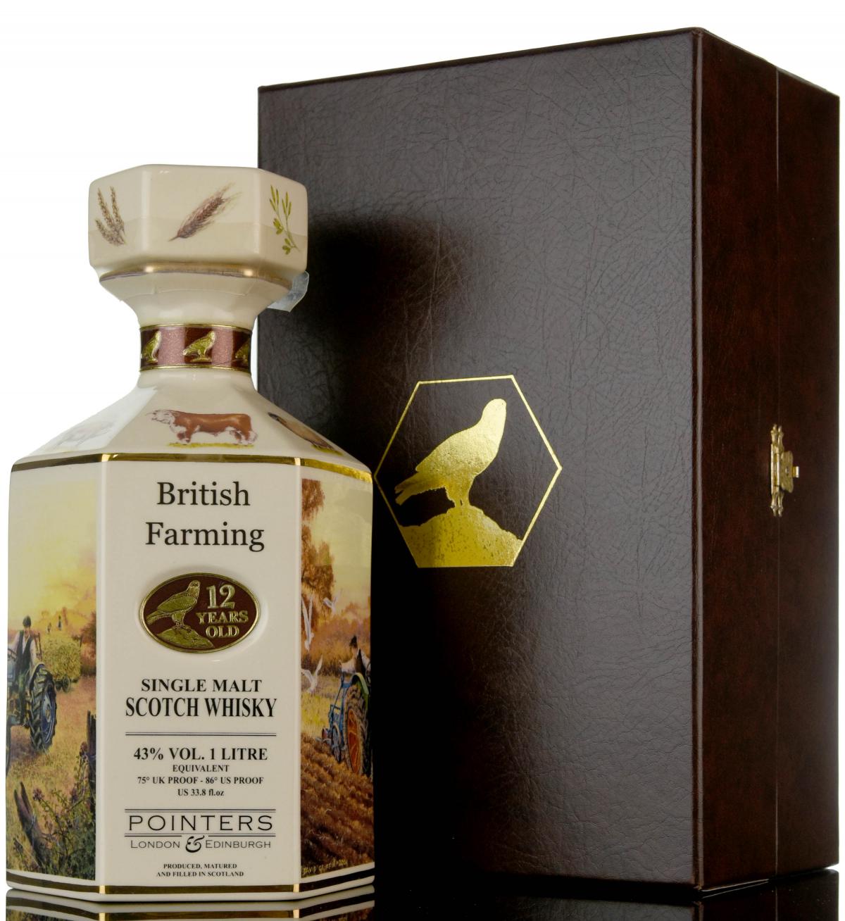 Pointers 12 Year Old  British Farming  1 Litre