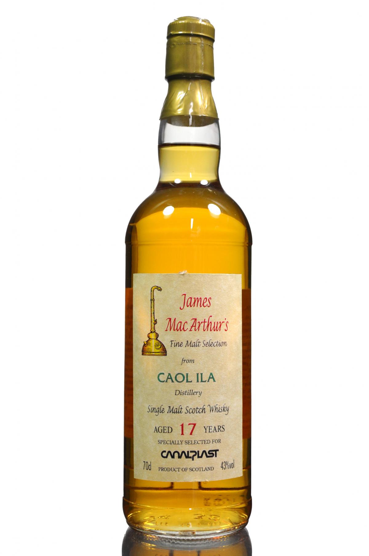 Caol Ila 17 Year Old - James MacArthur - 1990s