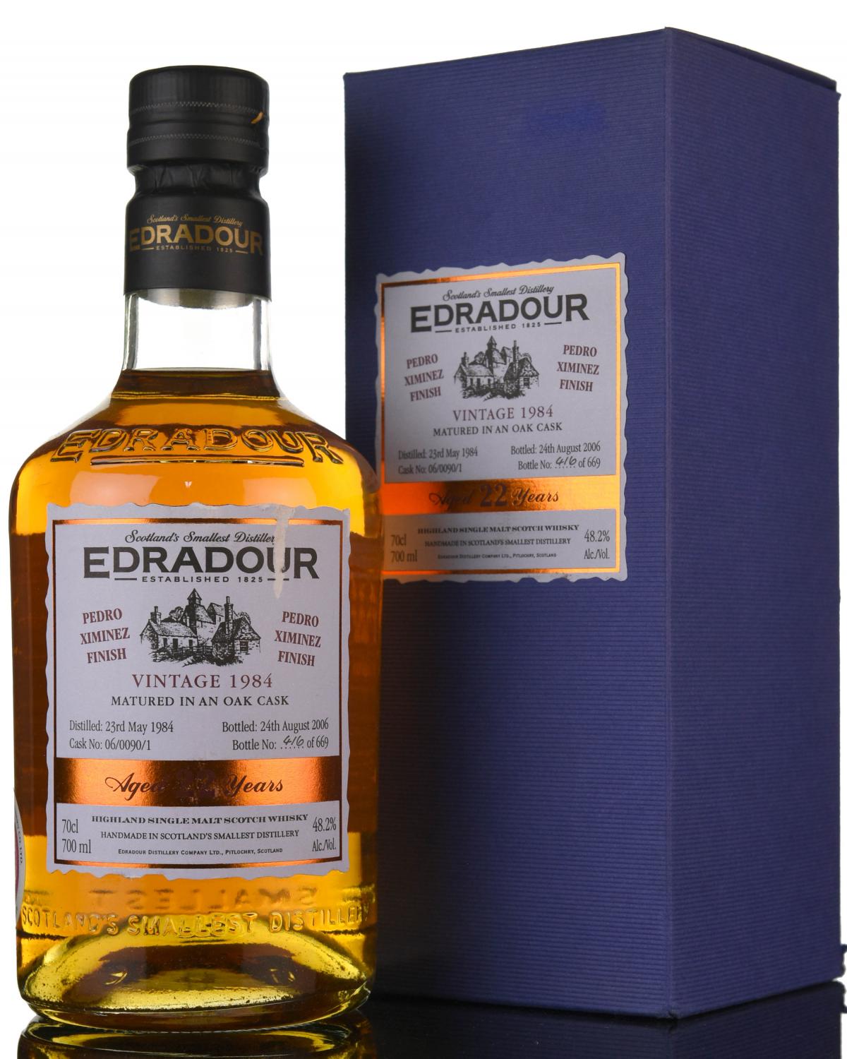 Edradour 1984-2006 - 22 Year Old