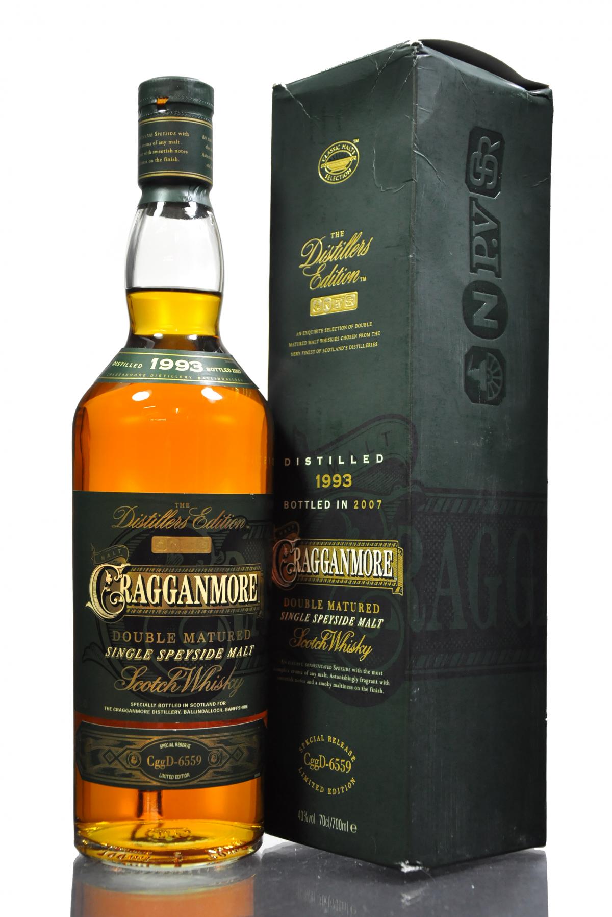 Cragganmore 1993-2007 - Distillers Edition