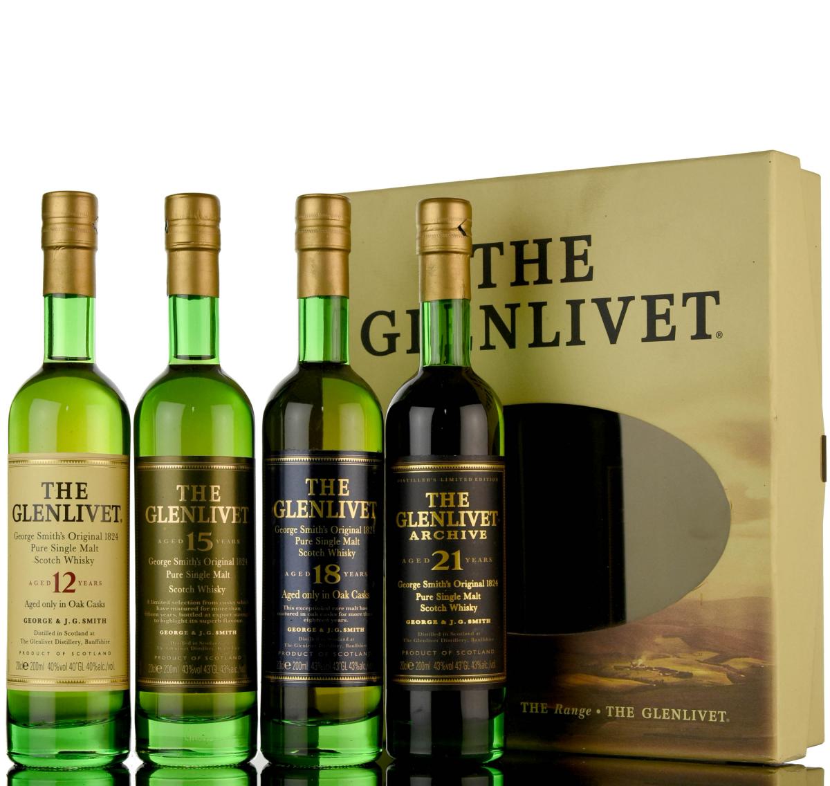 Glenlivet The Range 5 X 20cl