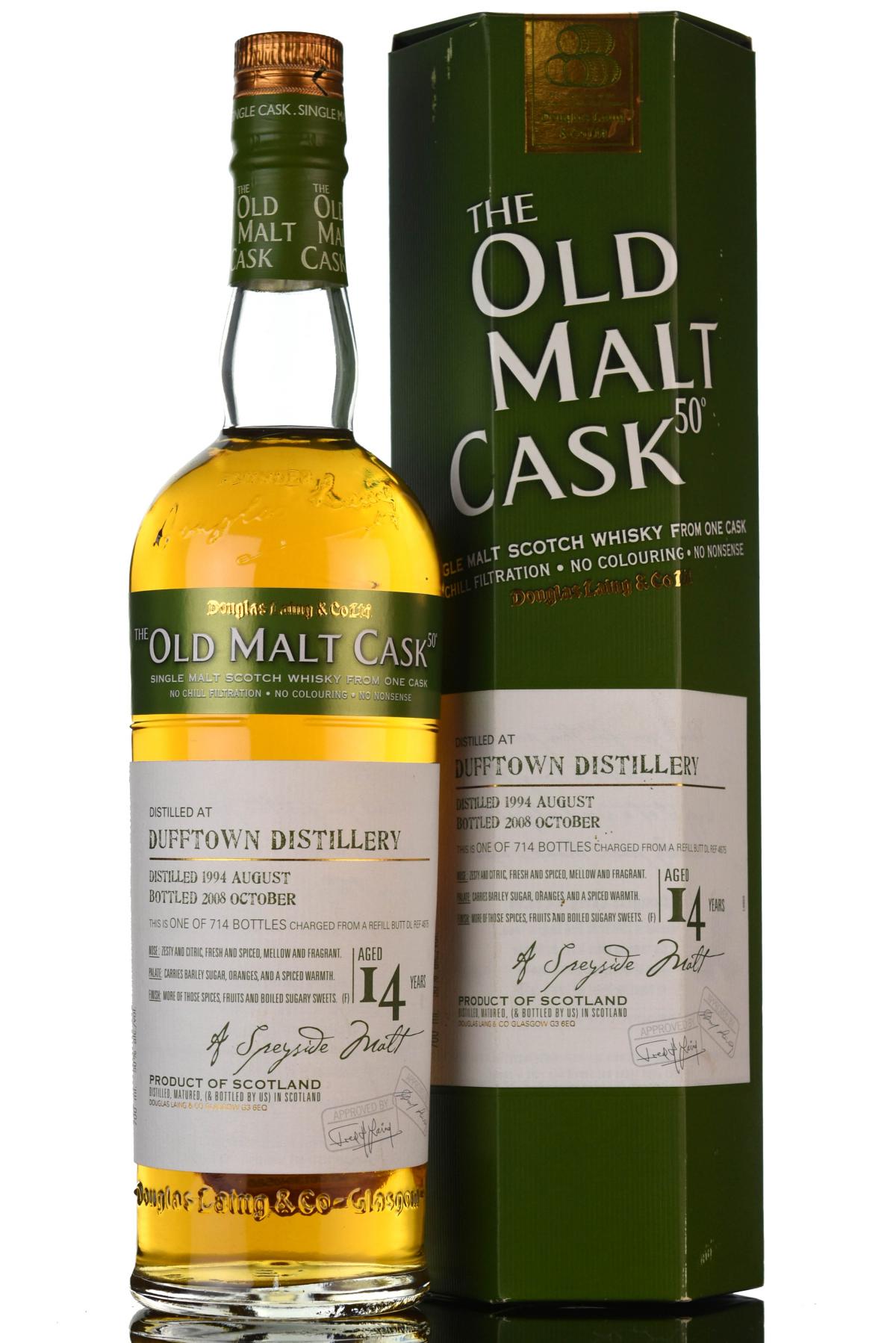 Dufftown 1994 - 2008 14 Douglas Laing Old Malt Cask