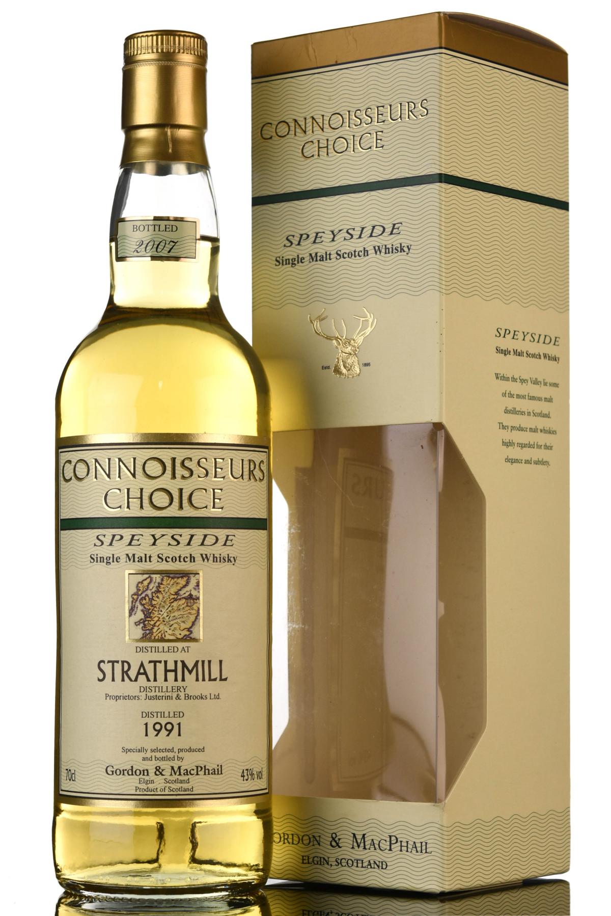 Strathmill 1991 - 2007 Connoisseurs Choice