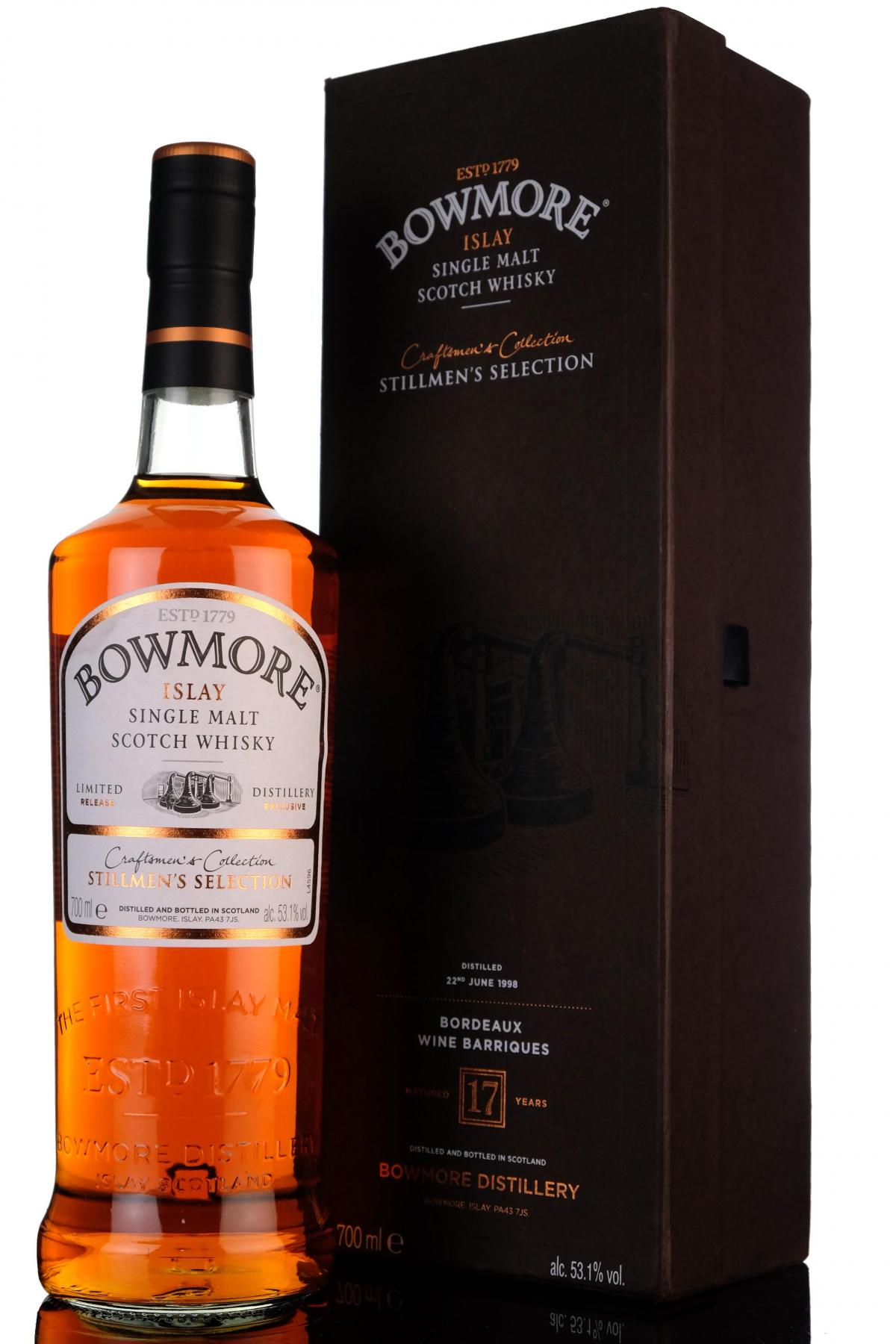 Bowmore 1998 - 17 Year Old - Stillmens Selection