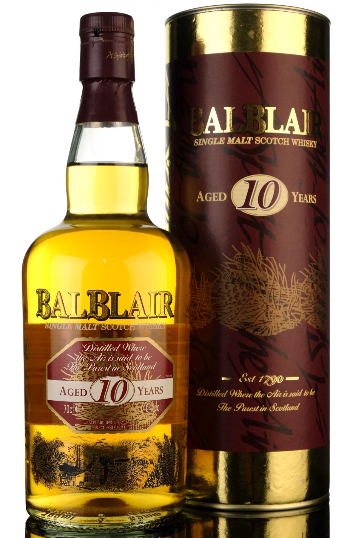 Balblair 10 Year Old