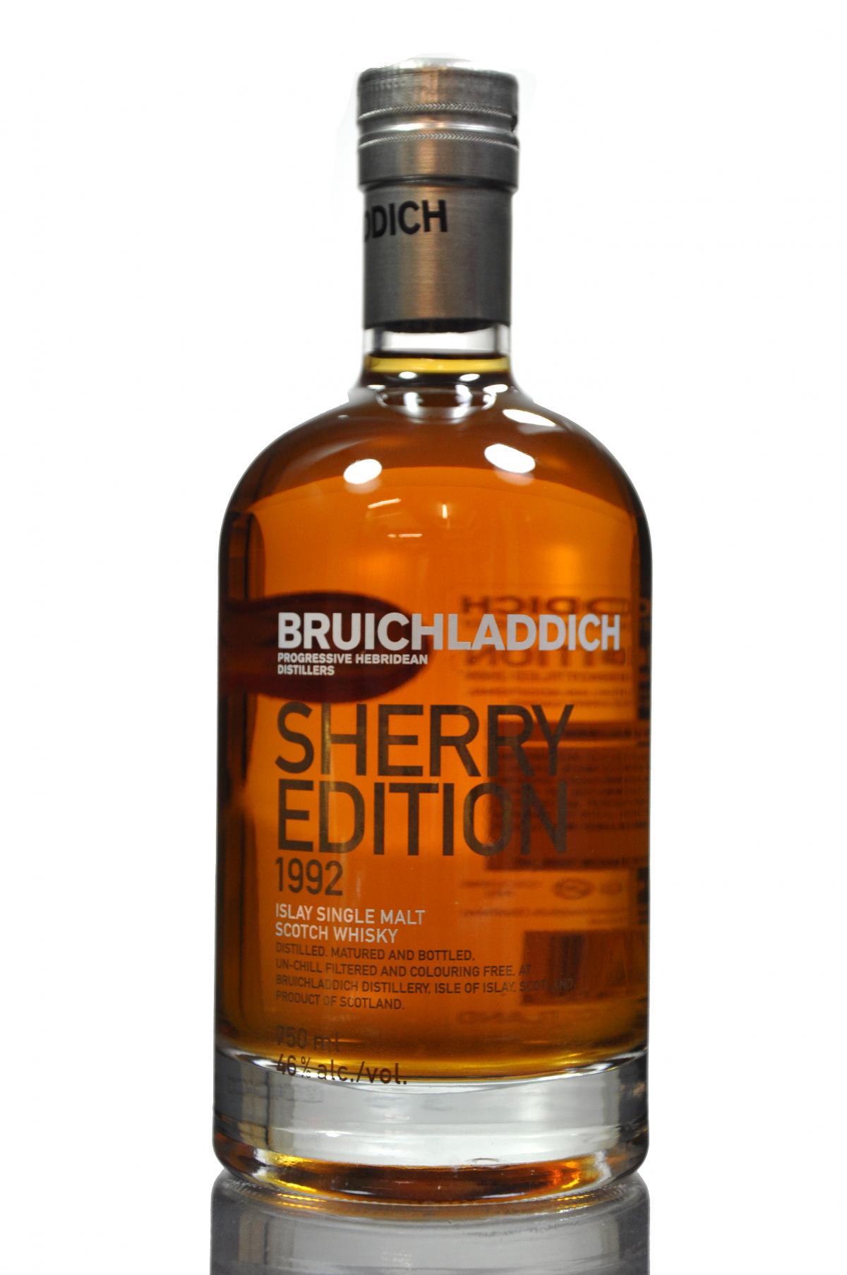 Bruichladdich Sherry Edition 1992