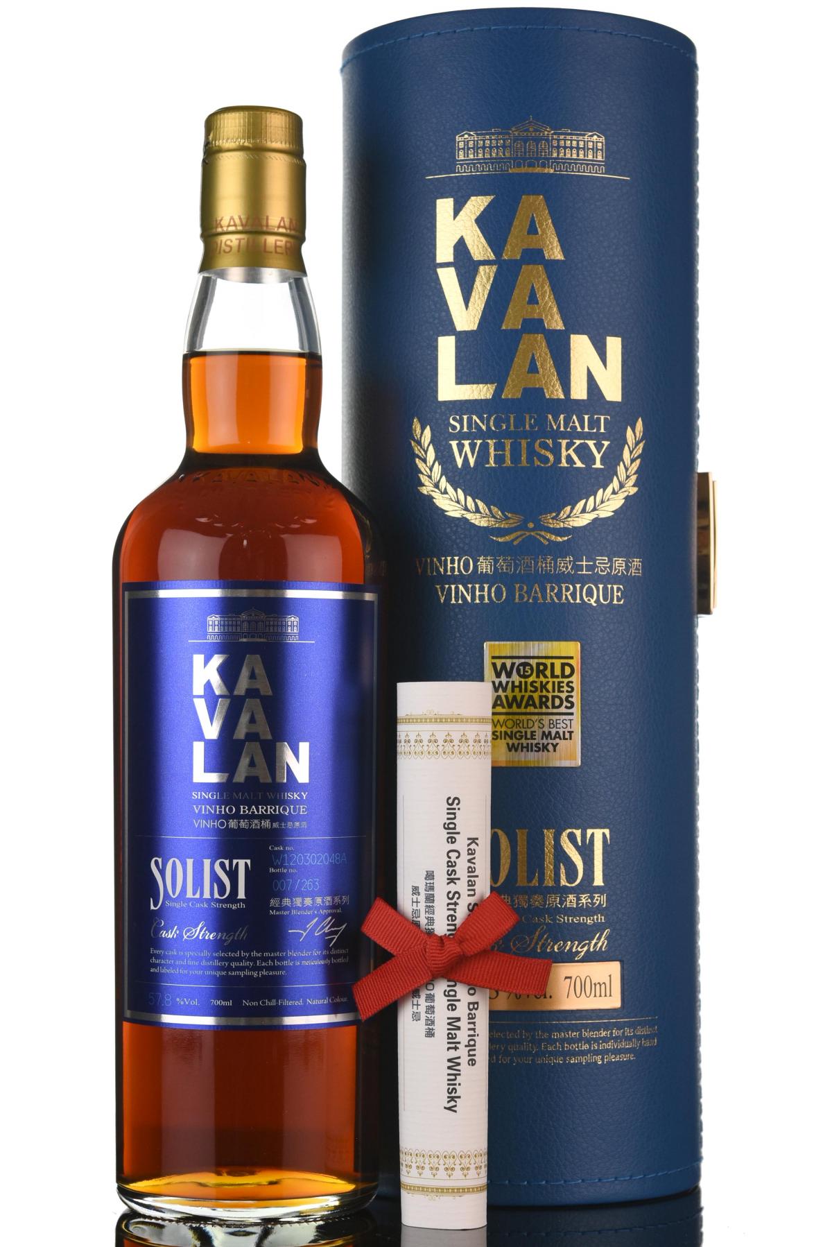 Kavalan Solist Vinho Barrique  W120303048A