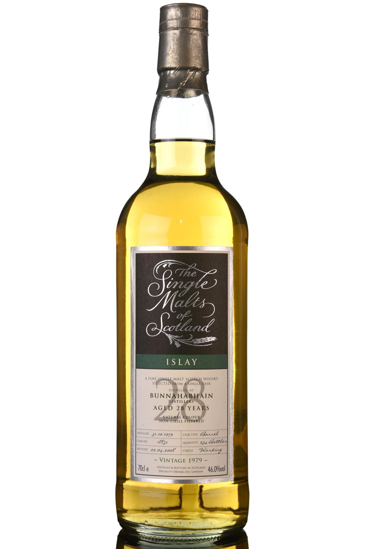 Bunnahabhain 19792008 28 Year Old Single Malts Of Scotland