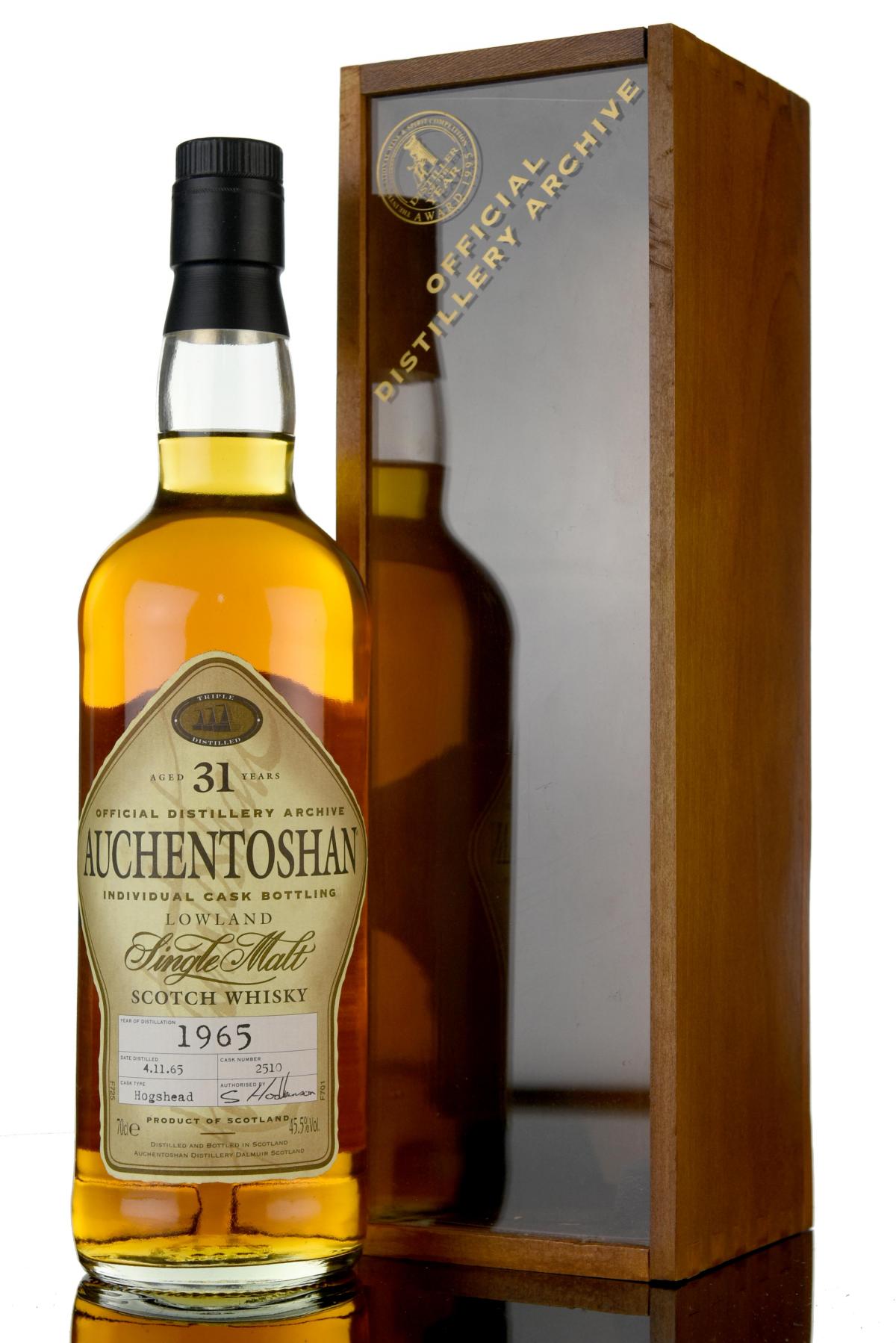 Auchentoshan 1965 - 1997 31 Cask 2510