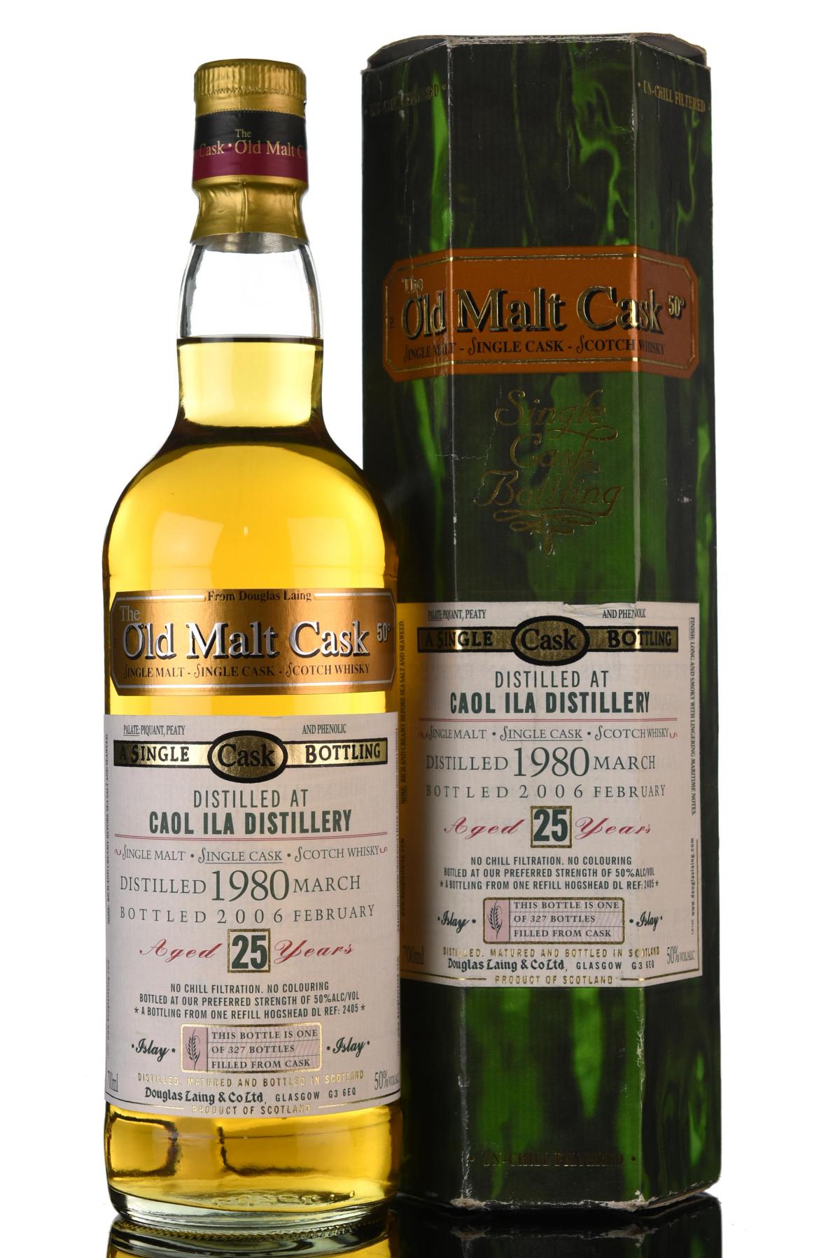 Caol Ila 1980-2006 - 25 Year Old - Douglas Laing - Old Malt Cask
