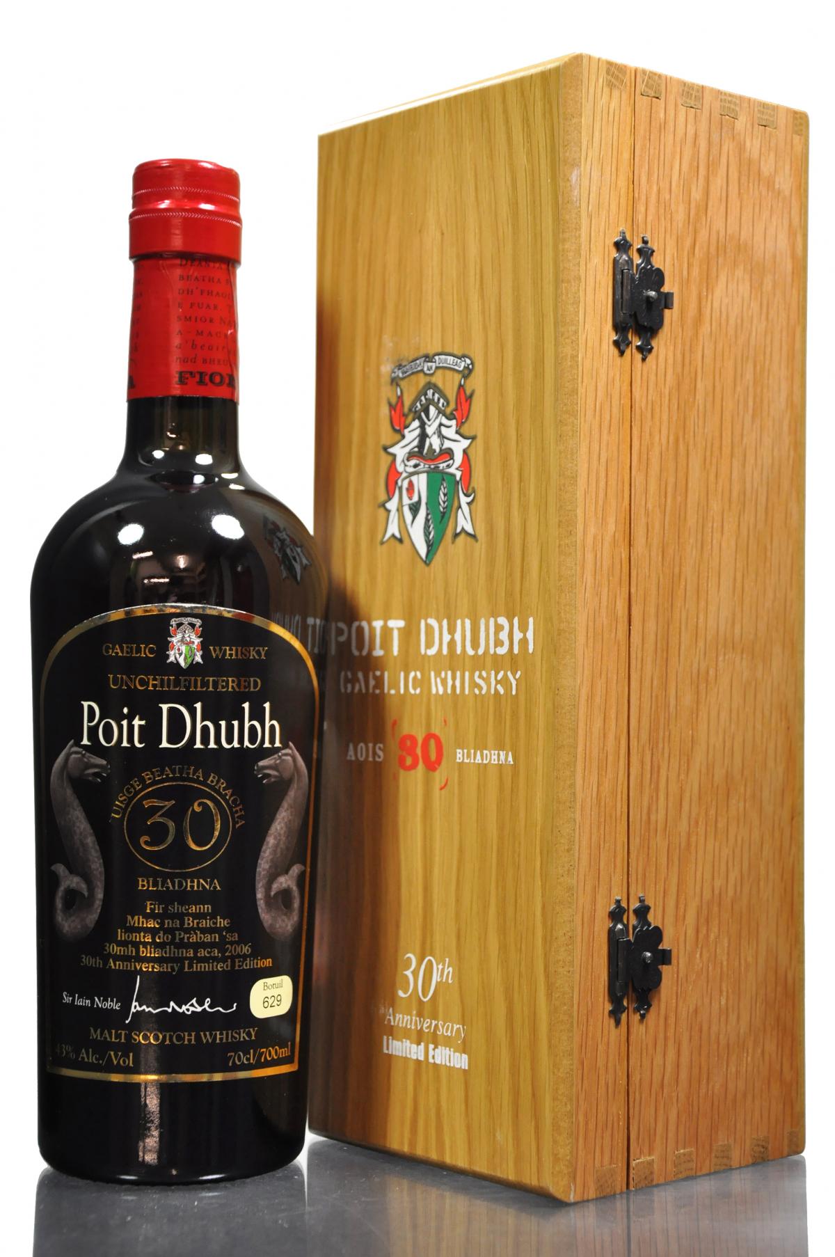 Poit Dhubh 30 Year Old - 30th Anniversary