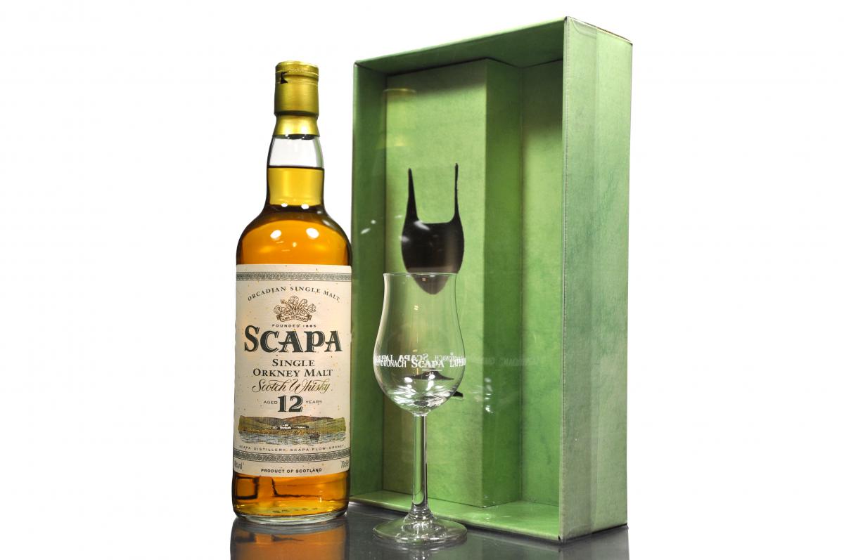 Scapa 12 Year Old - Circa 2000 - Presentation Set