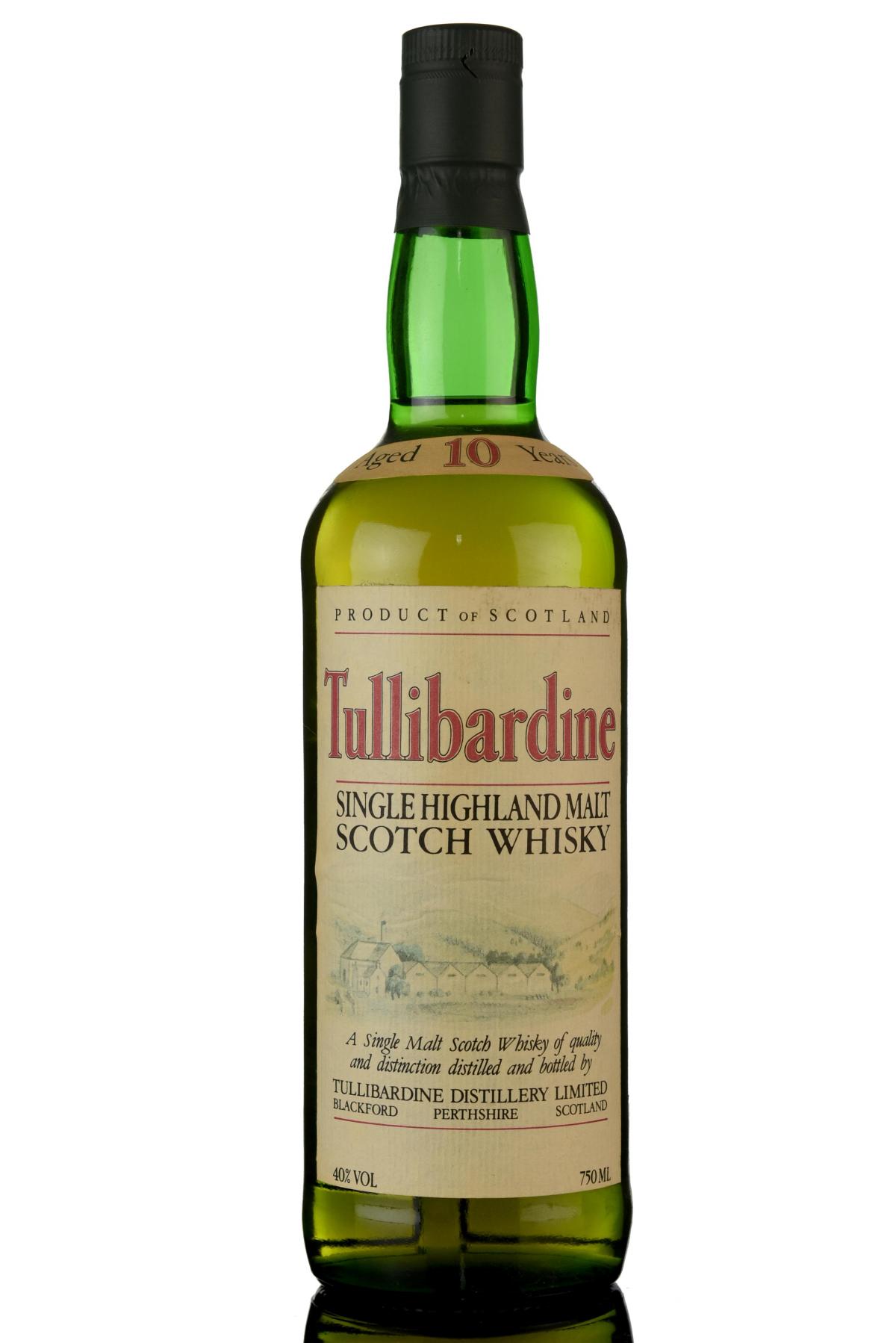 Tullibardine 10 Year Old - Circa 1990