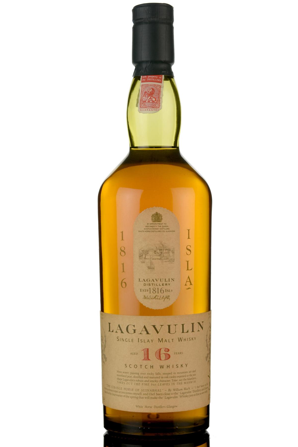 Lagavulin 16 Year Old - White Horse - Late 1980s