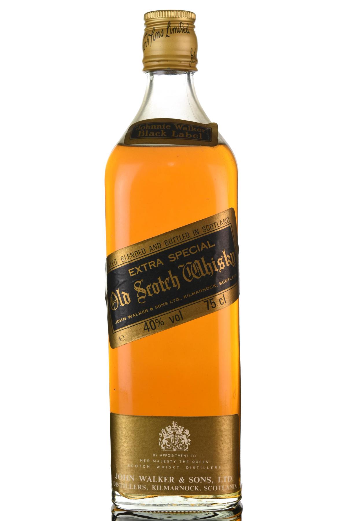 Johnnie Walker Black Label - Extra Special - 1980s
